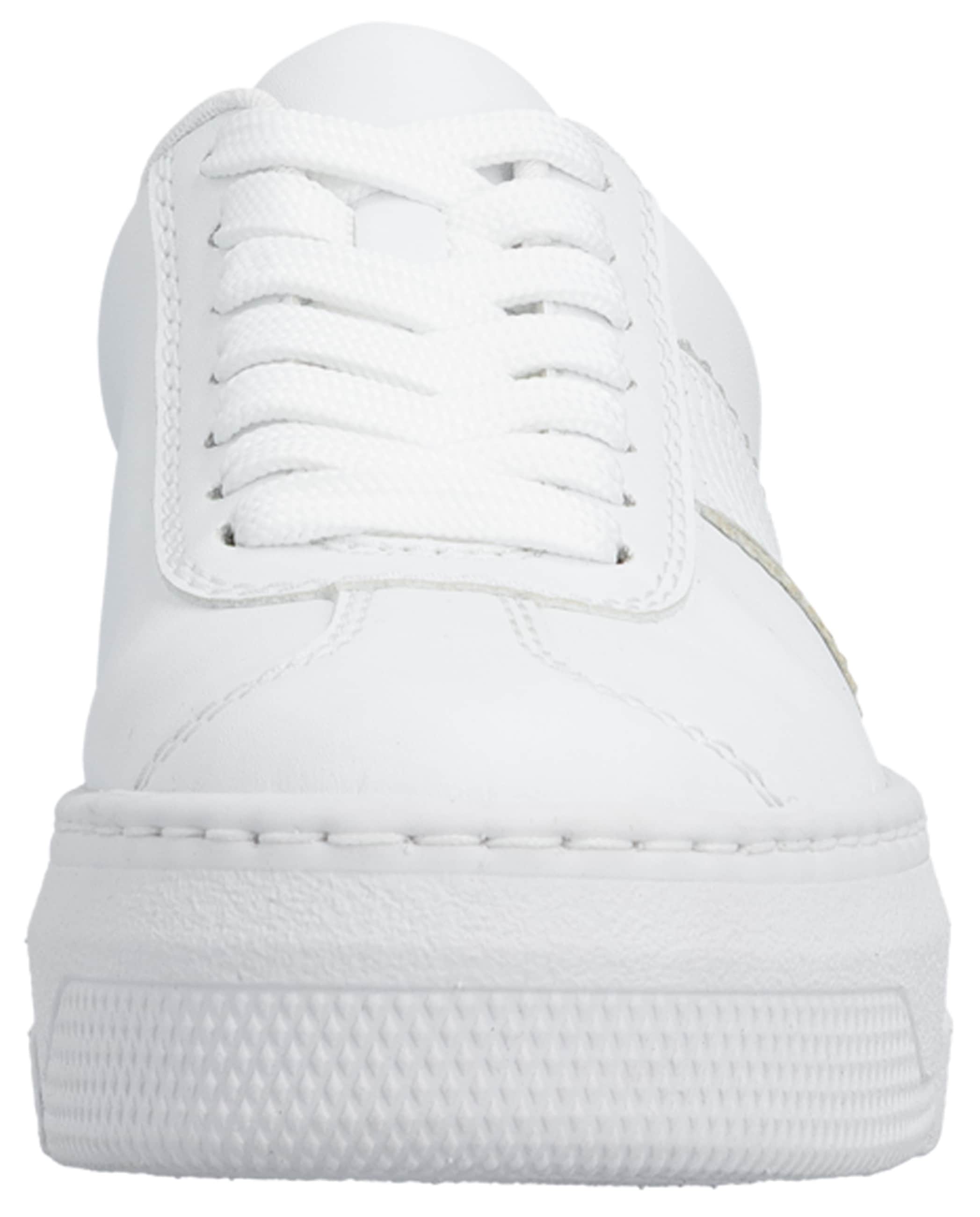 Rieker Plateausneaker  , Schnürschuh, Halbschuh, Freizeitschuh mit gepolstertem Schaftrand