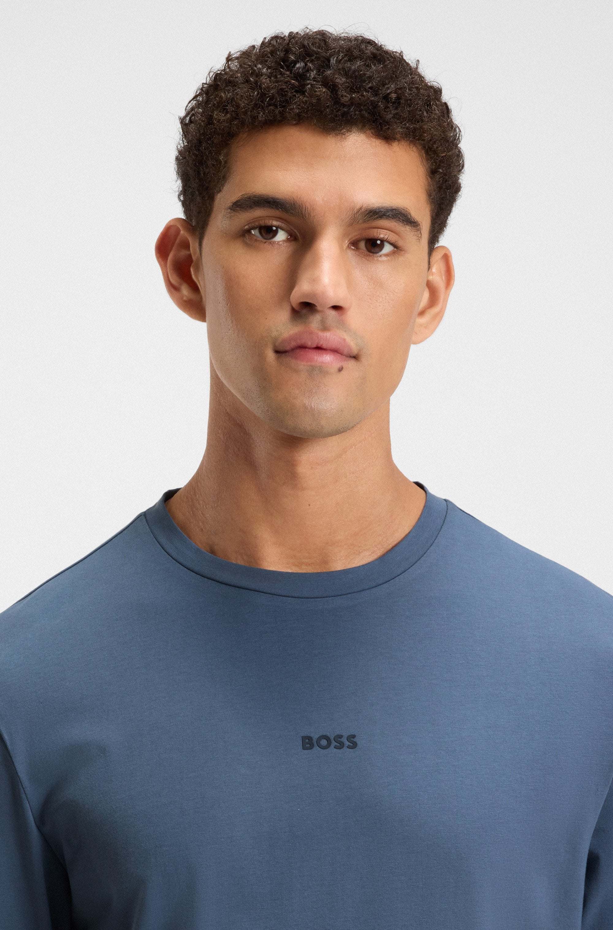 BOSS ORANGE Langarmshirt »TChark«, mit Logo-Schriftzug