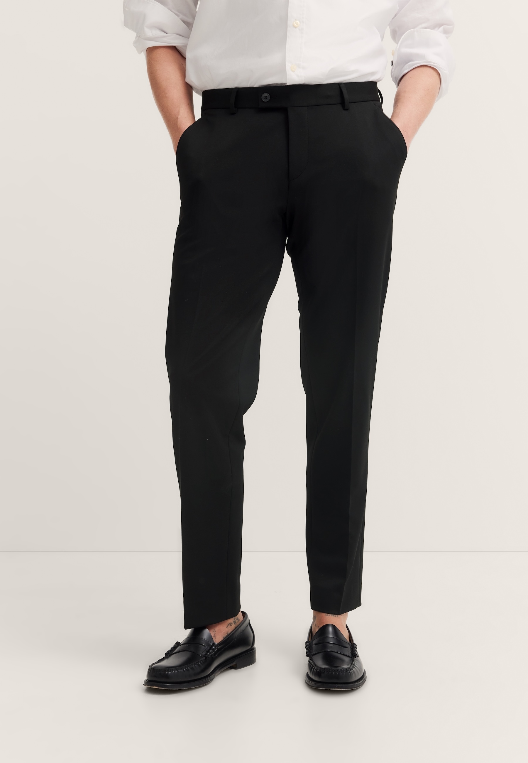 bugatti Anzughose »Regular Fit«  Jersey-Artikel mit Stretch