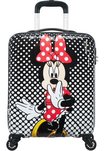 Hartschalen-Trolley »Disney Legends, Minnie Mouse Polka Dot, 55 cm«, 4 Rollen