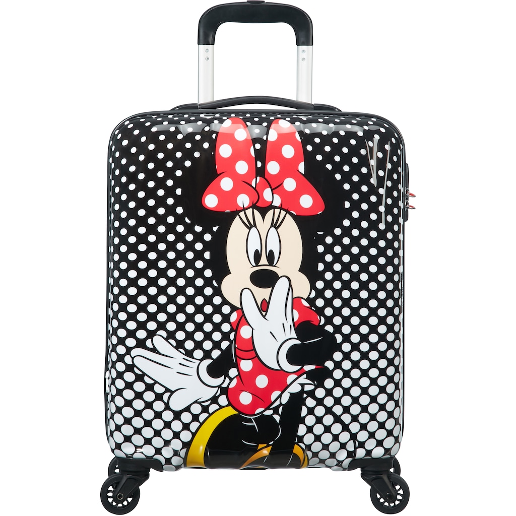 American Tourister® Hartschalen-Trolley »Disney Legends, Minnie Mouse Polka Dot, 55 cm«, 4 Rollen