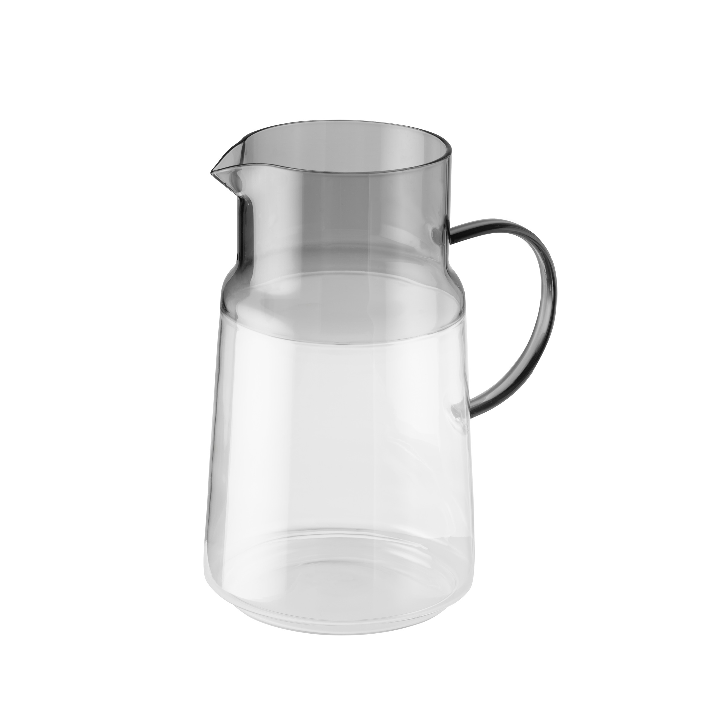 APS Kanne »Ø 13 cm, H: 23 cm, 2 Liter , Glas, Polypropylen, Silikon« 2 l 1 Stk. tlg. Deckel aus 18/8 Edelstahl