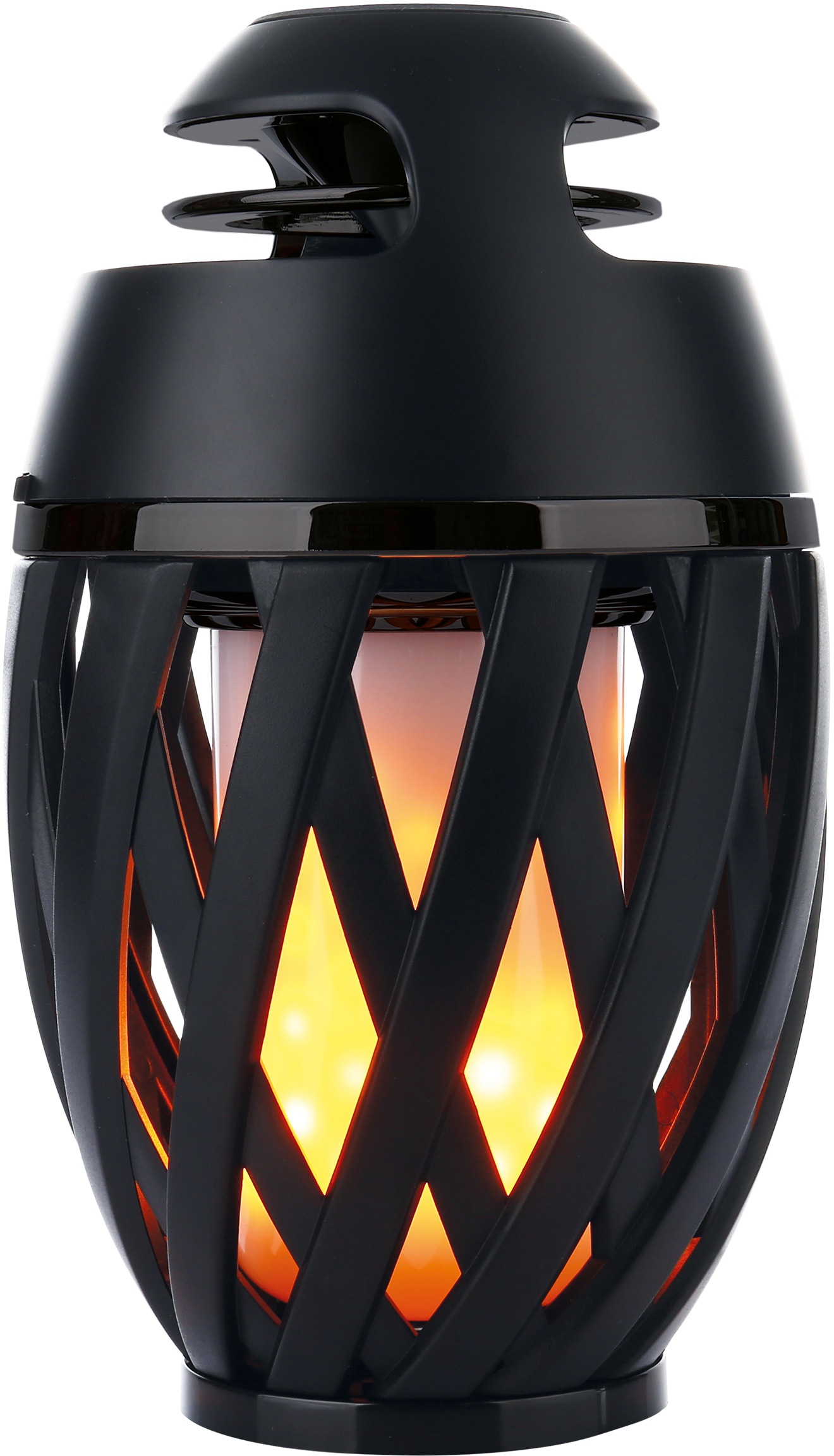 näve LED Tischleuchte »Muna«, 1 flammig-flammig, Bluetooth Speaker, Falmmeneffekt, ca. 5-6h Lichteffekt + Lautsprecher