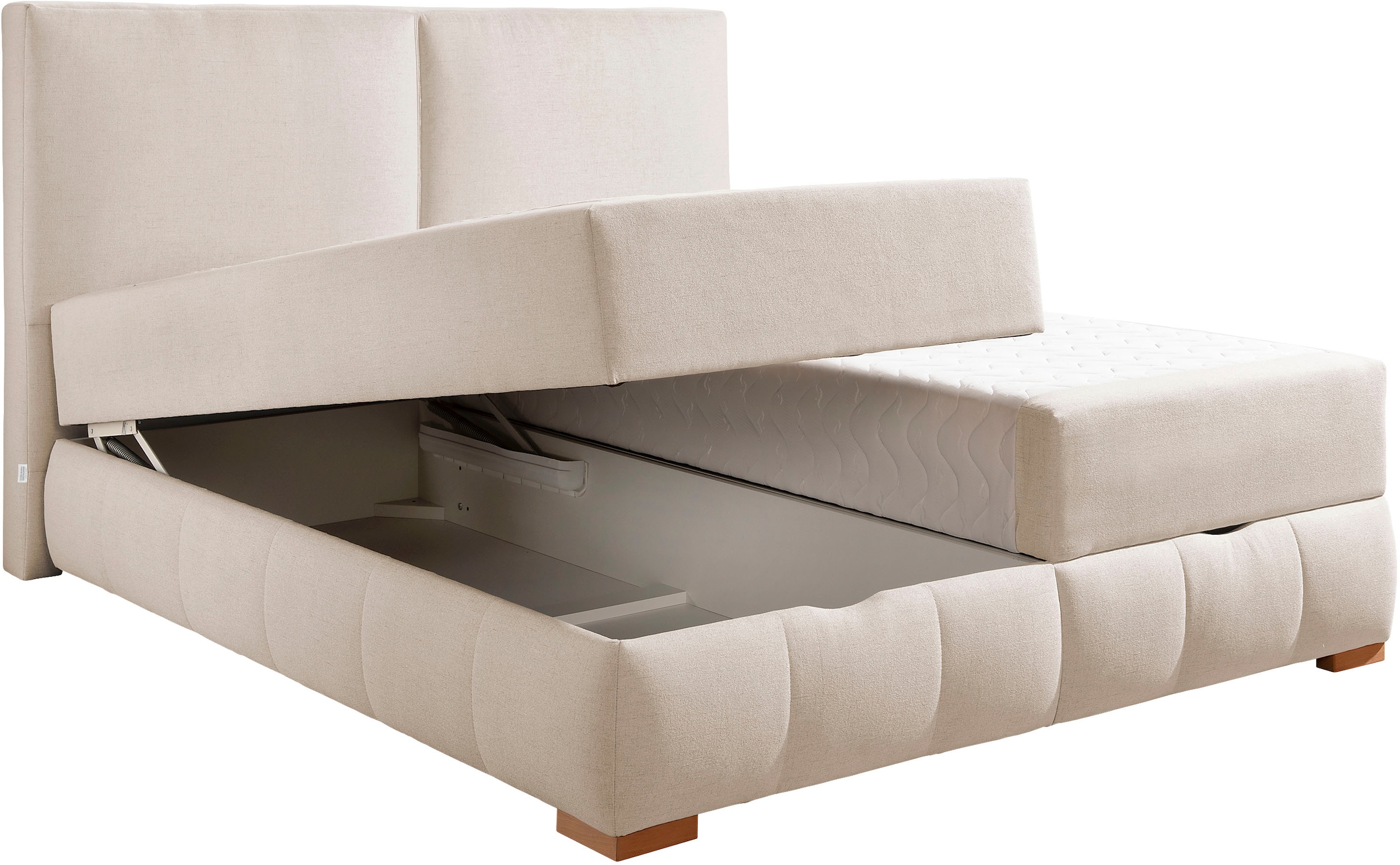 OTTO home Boxbett »Wehma«, in H2, H3 & H4 wählbar, inklusive Topper