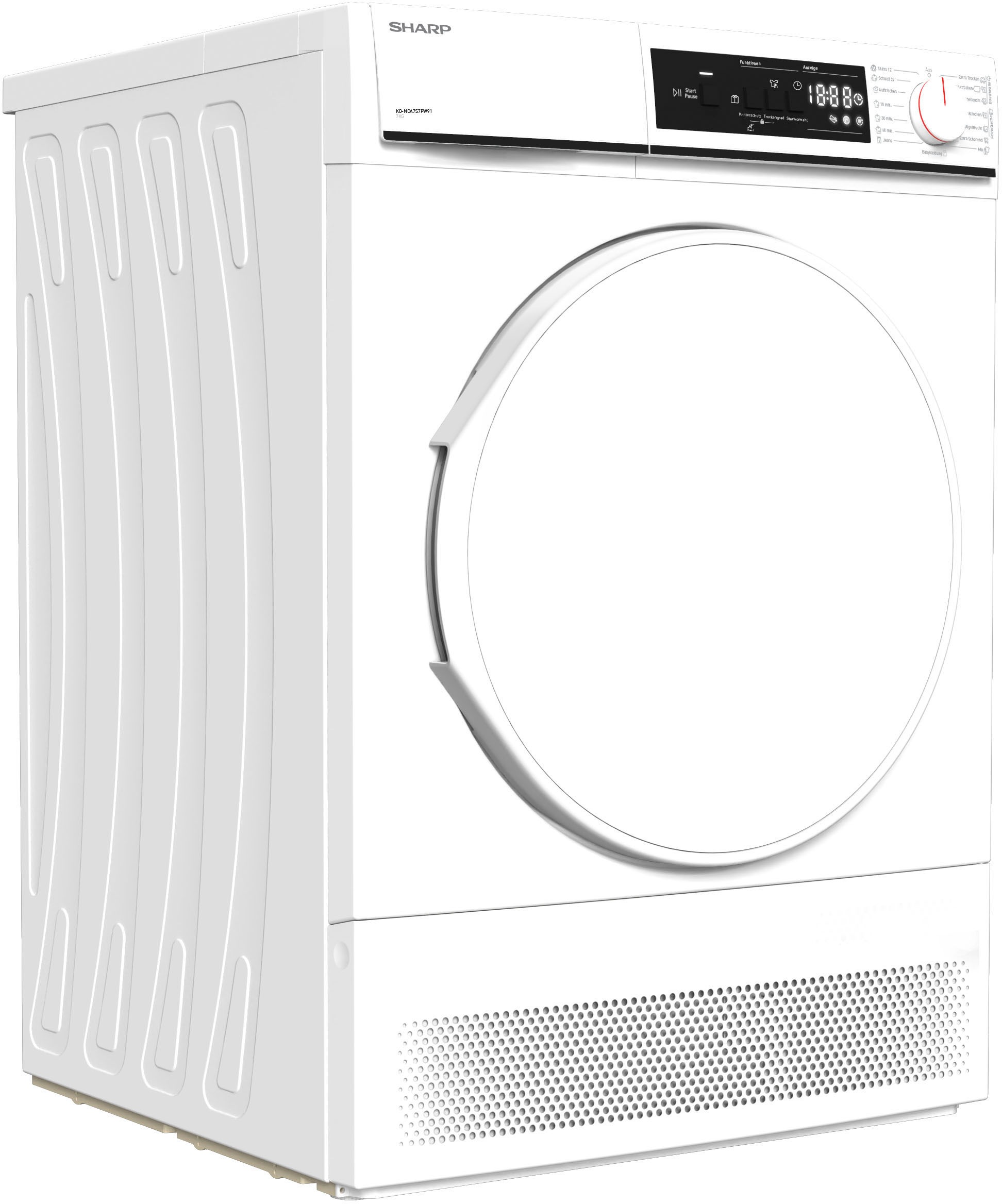 SHARP Kondenstrockner »KD-NCA7S7PW91-DE« 7 weiß