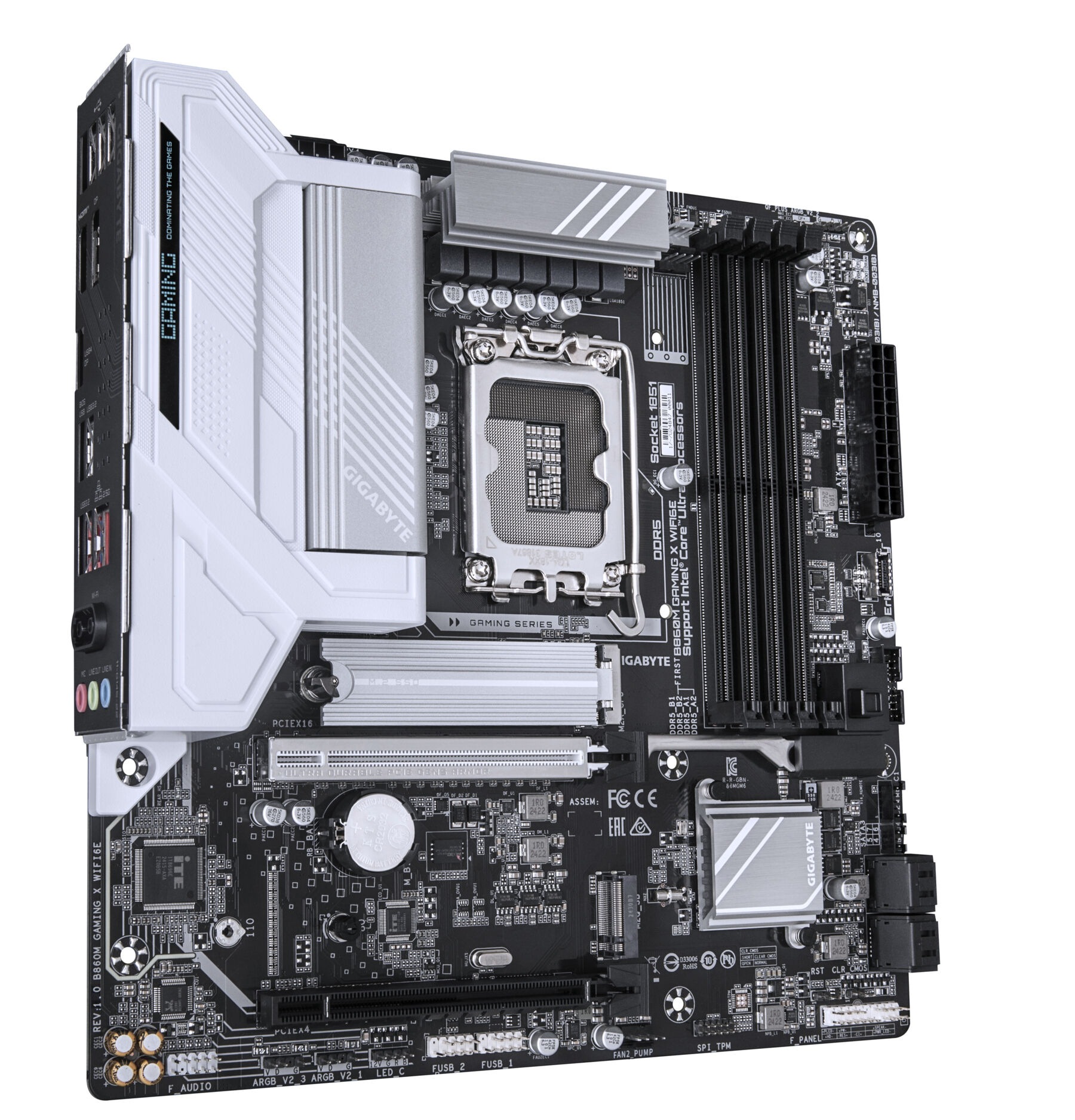 Gigabyte Mainboard »B860M GAMING X WIFI6E Mainboard - Intel Core Ultra CPUs, 8+1+2+2 Phase«