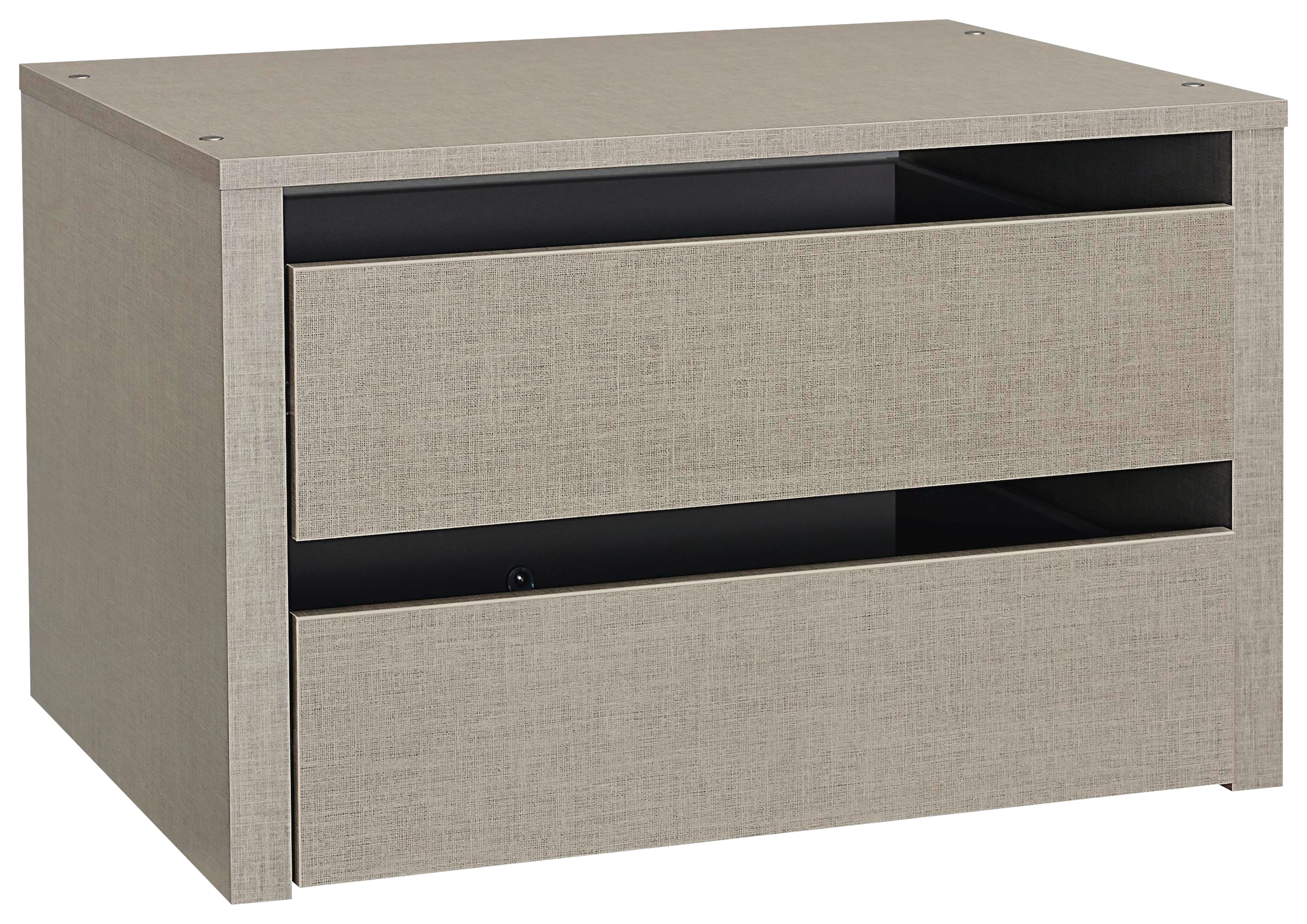 rauch Schubladeneinsatz »Zubehör für Rauch-Schwebetürenschränke BLUE« Breite 58 cm, Tiefe 45 cm, mit 2 Schubladen