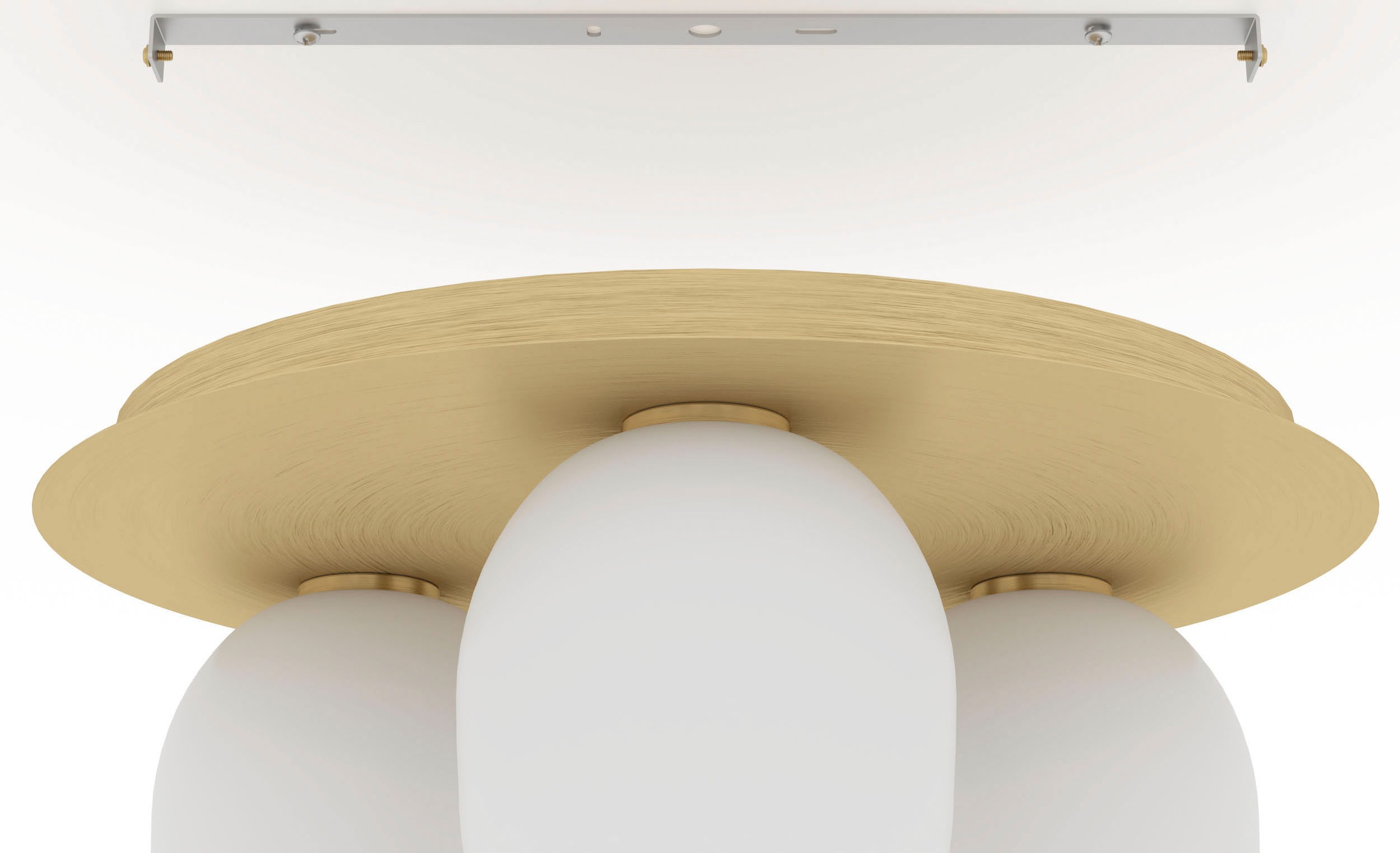 EGLO Deckenleuchte »MANZANARES Deckenlampe, Stahl und Glas, E27, IP20, Flur günstig online kaufen