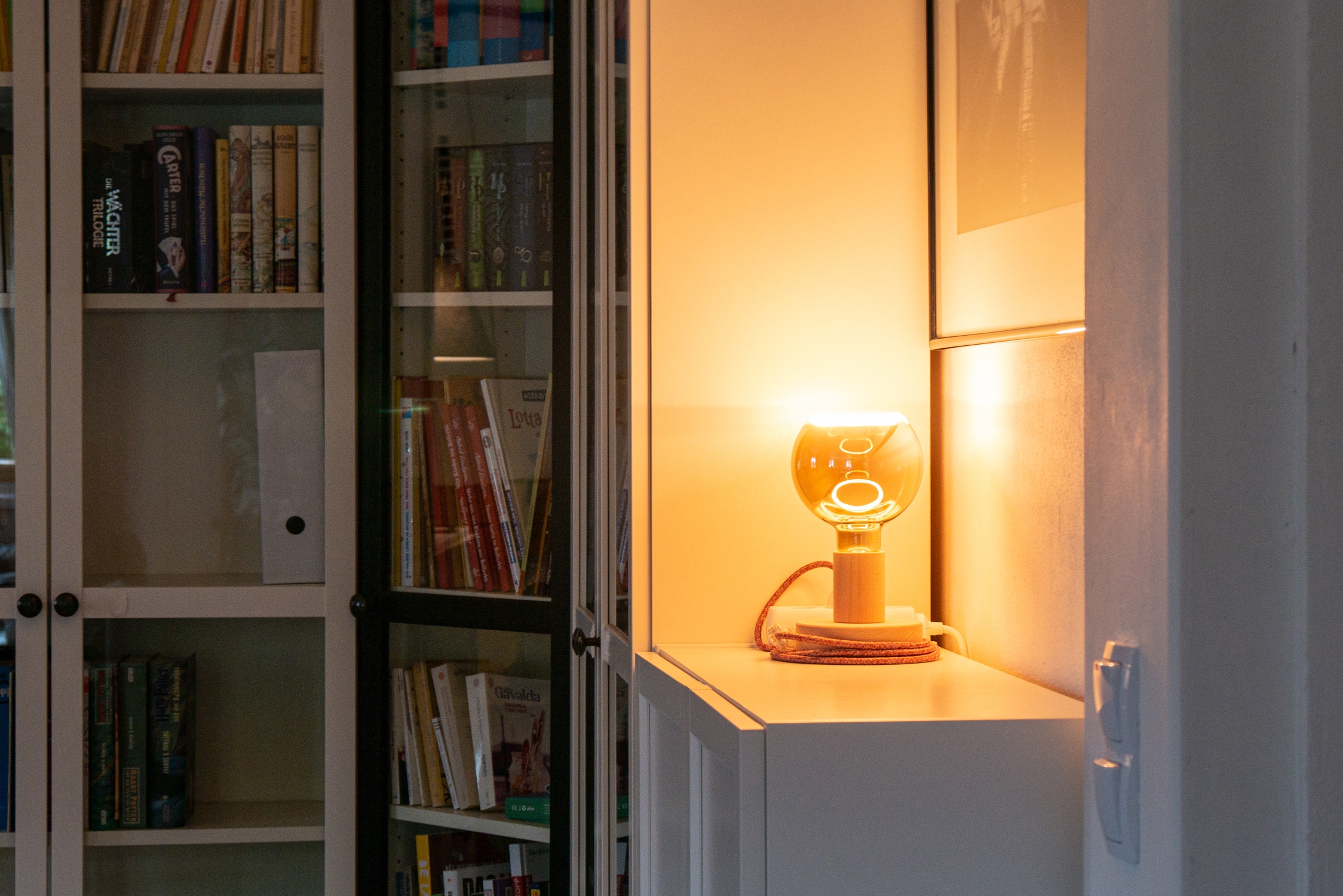 SEGULA LED-Leuchtmittel »LED Floating Globe 125 smokey grau« E27 Warmweiß dimmbar, E27, Floating Globe 125 smokey grau