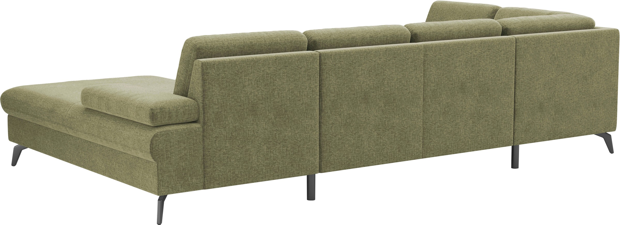 sit&more Wohnlandschaft »Morris Jubi U-Form«, inkl. Armteilfunktion und 1 Zierkissen, wahlweise mit Bettfunktion