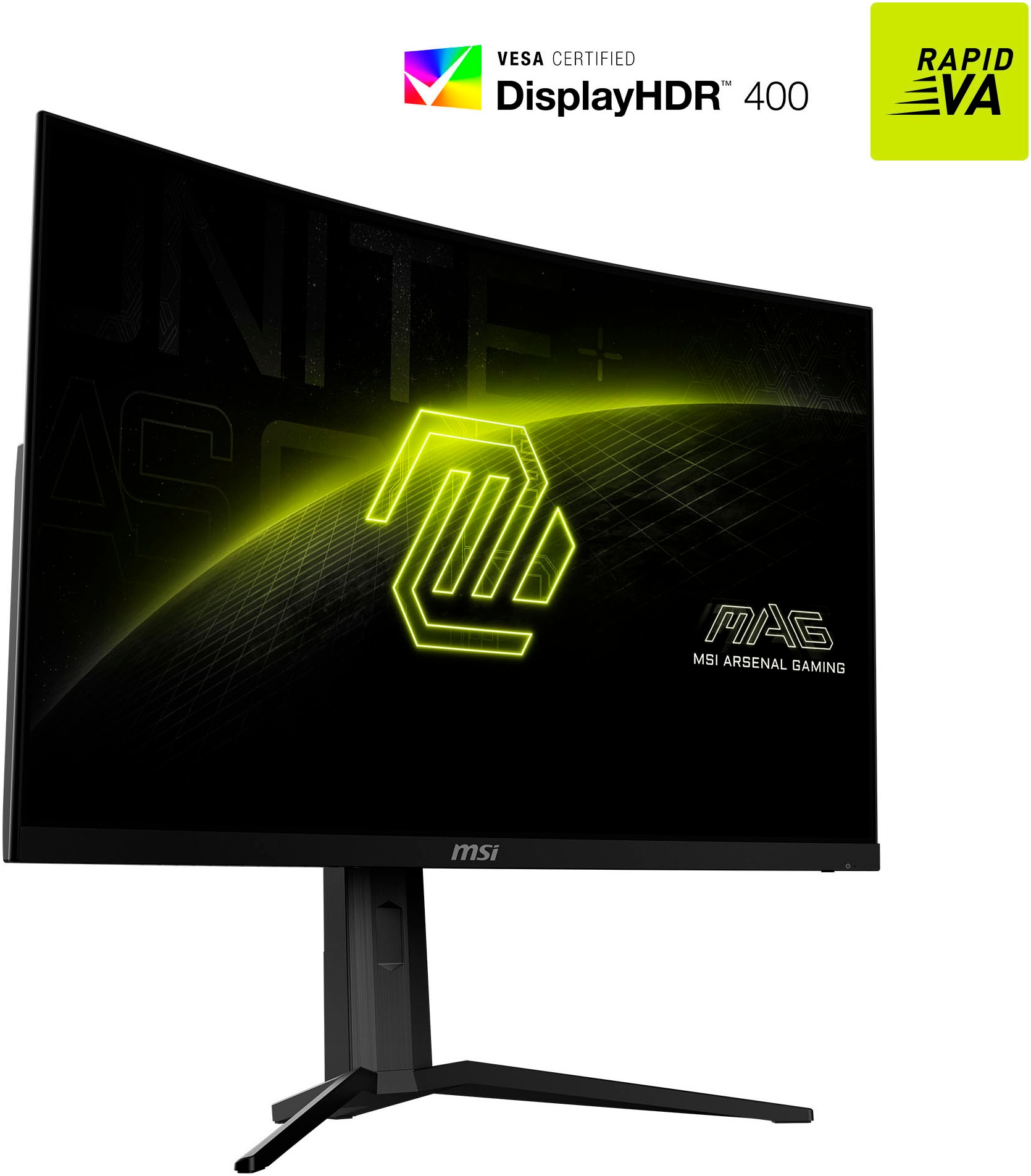 MSI Curved-Gaming-Monitor »MAG 321CUPDF«, 80 cm/32 Zoll, 3840 x 2160 px, 4K Ultra HD, 0,5 ms Reaktionszeit, 160 Hz