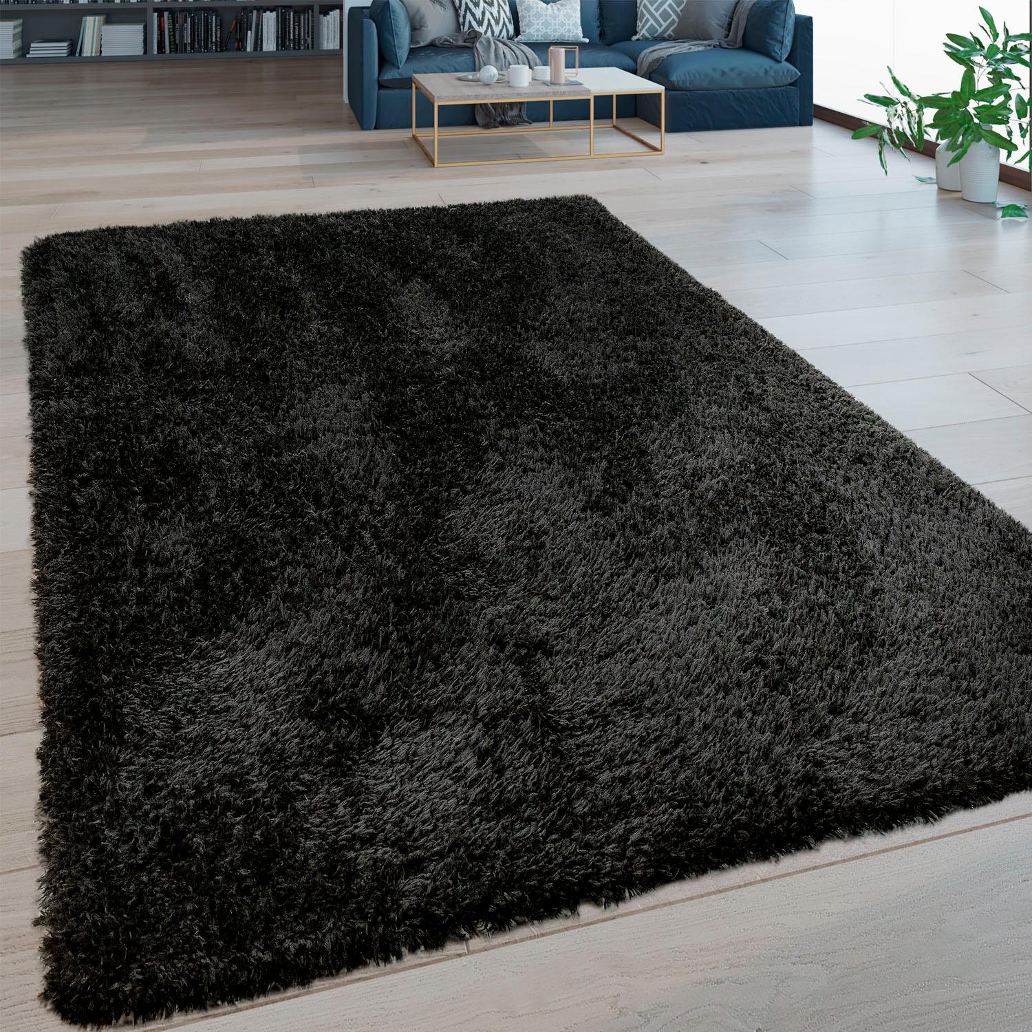 Paco Home Hochflor-Teppich »Bamba 410«, rechteckig, 45 mm Höhe, Flokati Opt günstig online kaufen