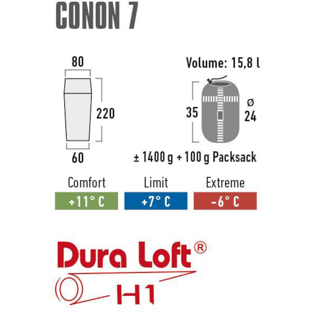 High Peak Deckenschlafsack »Conon 7«