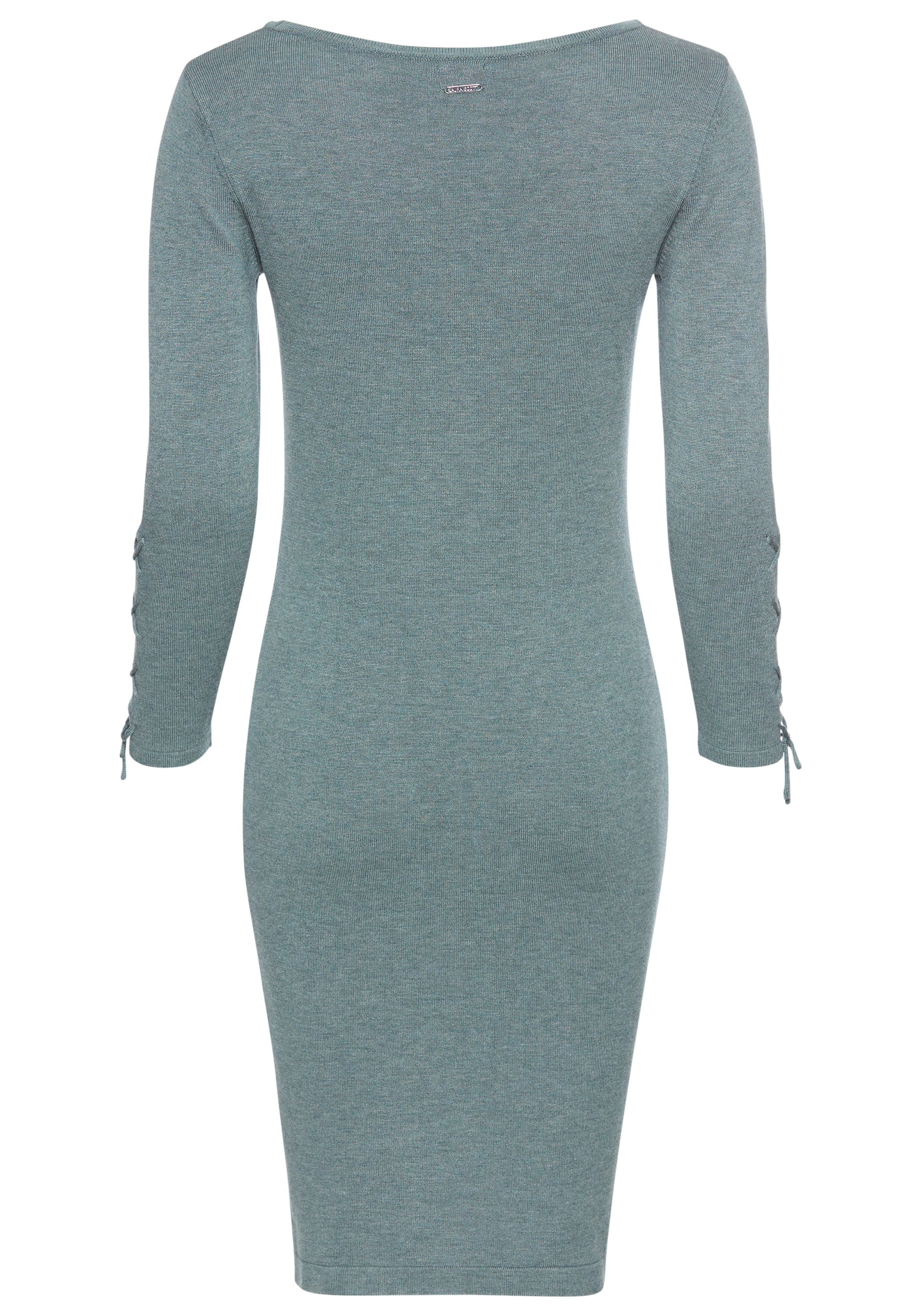 Laura Scott Strickkleid, mit Schnürdetail