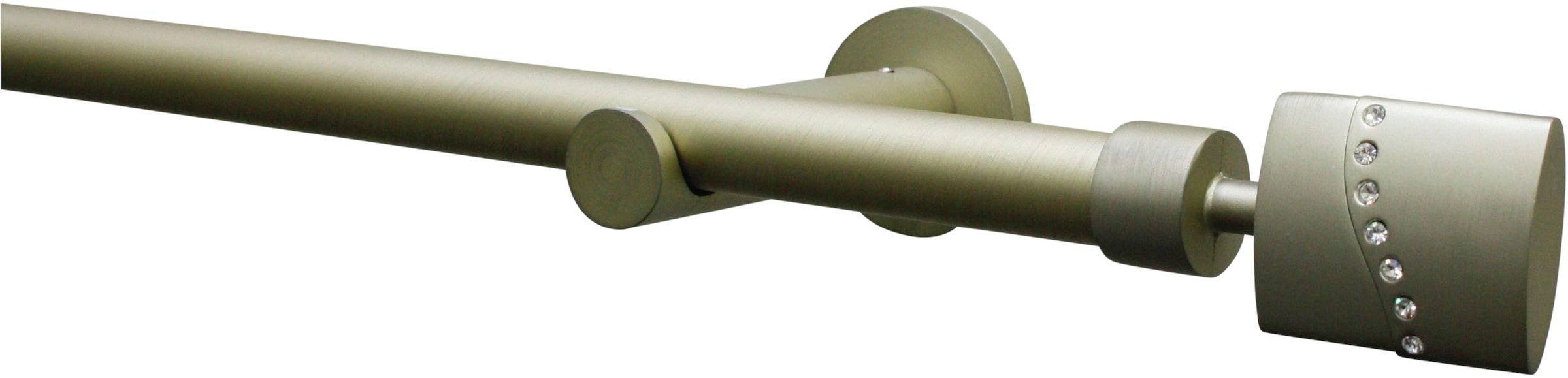 GARDINIA Gardinenstangen-Endstück »Flat« Serie Gardinenstange Kira