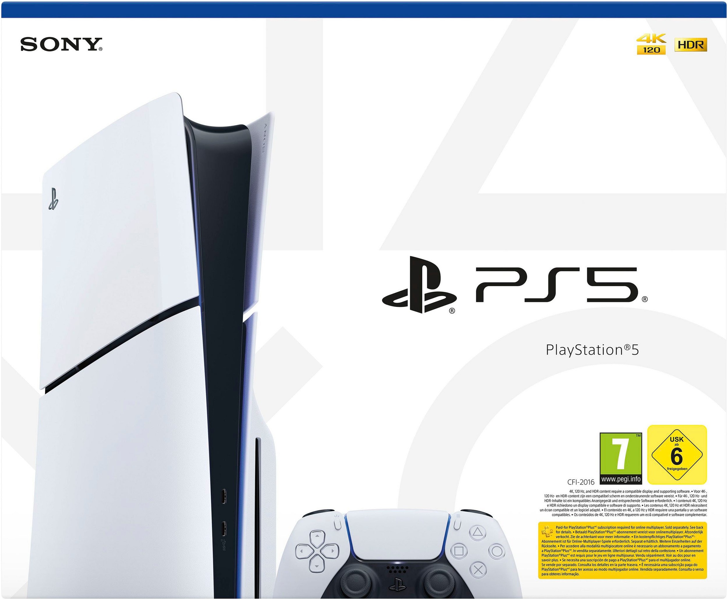 PlayStation 5 Spielekonsole »PS5 Disk Edition (Slim) + The Last of Us Part I«