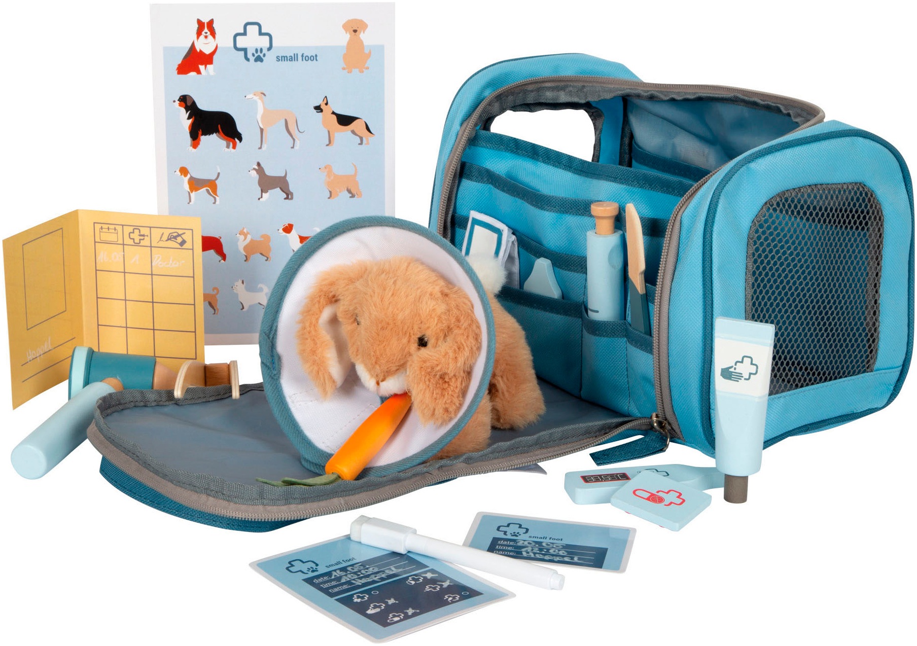 Small Foot Spielzeug-Arztkoffer »Tierarzt-Tasche mit Hase«