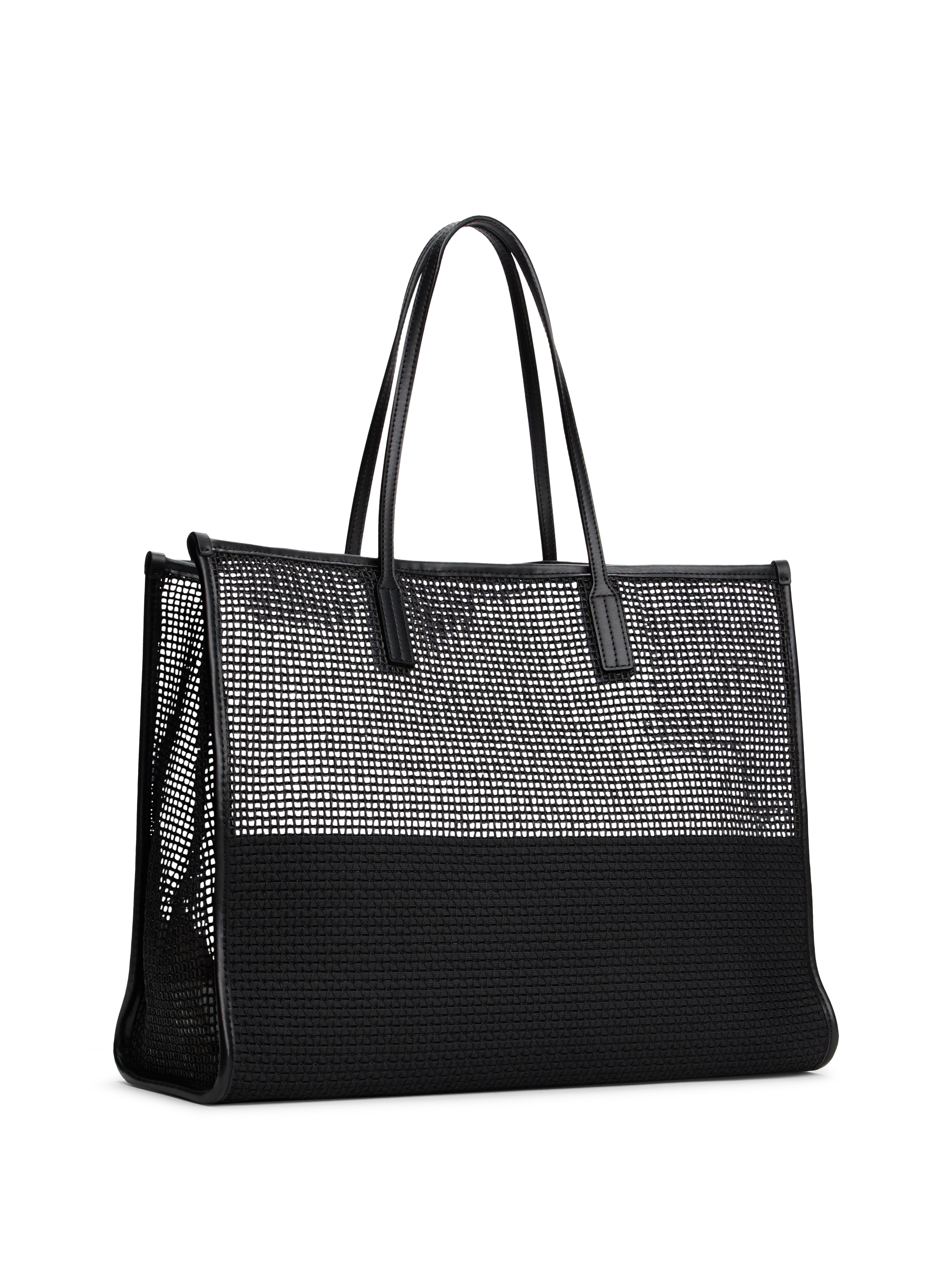 Tommy Hilfiger Tragetasche »TH CITY SUMMER TOTE WOVEN«, Damen Umhängetasche, Schultertasche mit TH-Logoemblem