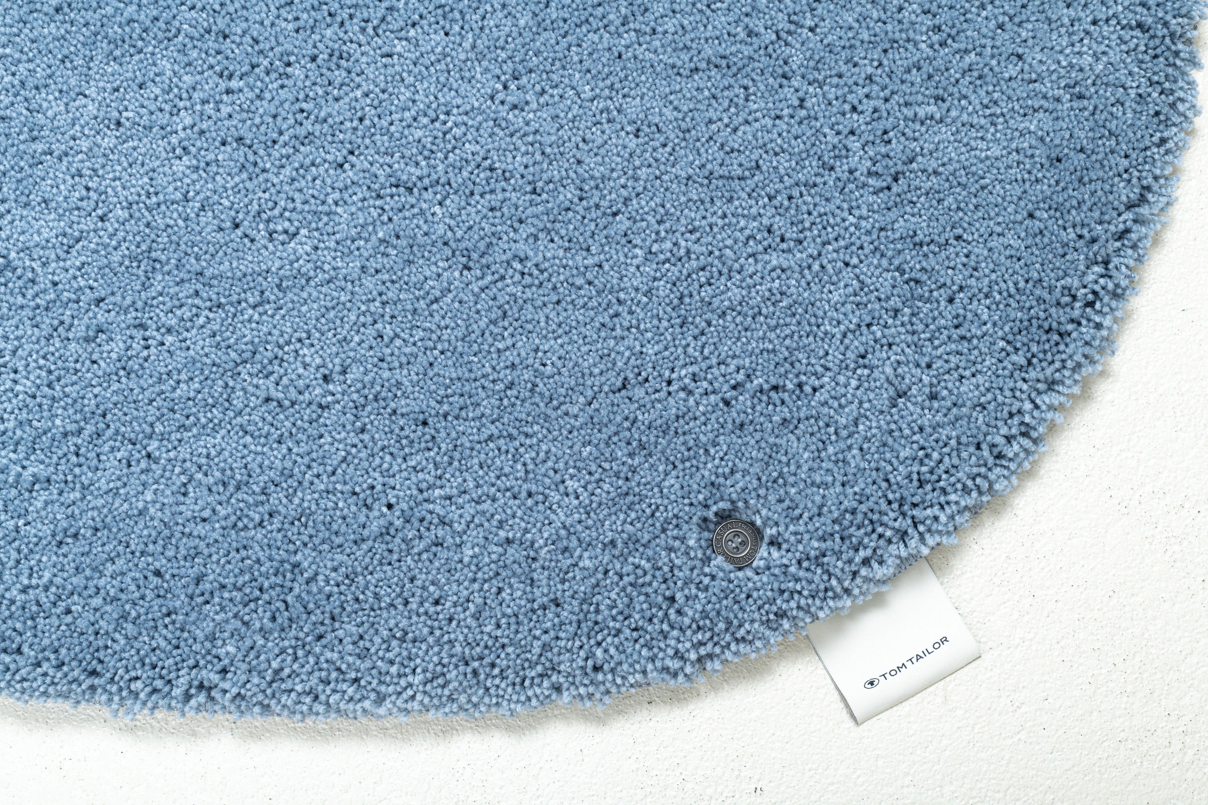 TOM TAILOR HOME Badematte »Cozy Bath UNI«, rutschhemmend beschichtet, fußbodenheizungsgeeignet, Badteppich, Uni Farben, rechteckig, rund und oval erhältlich