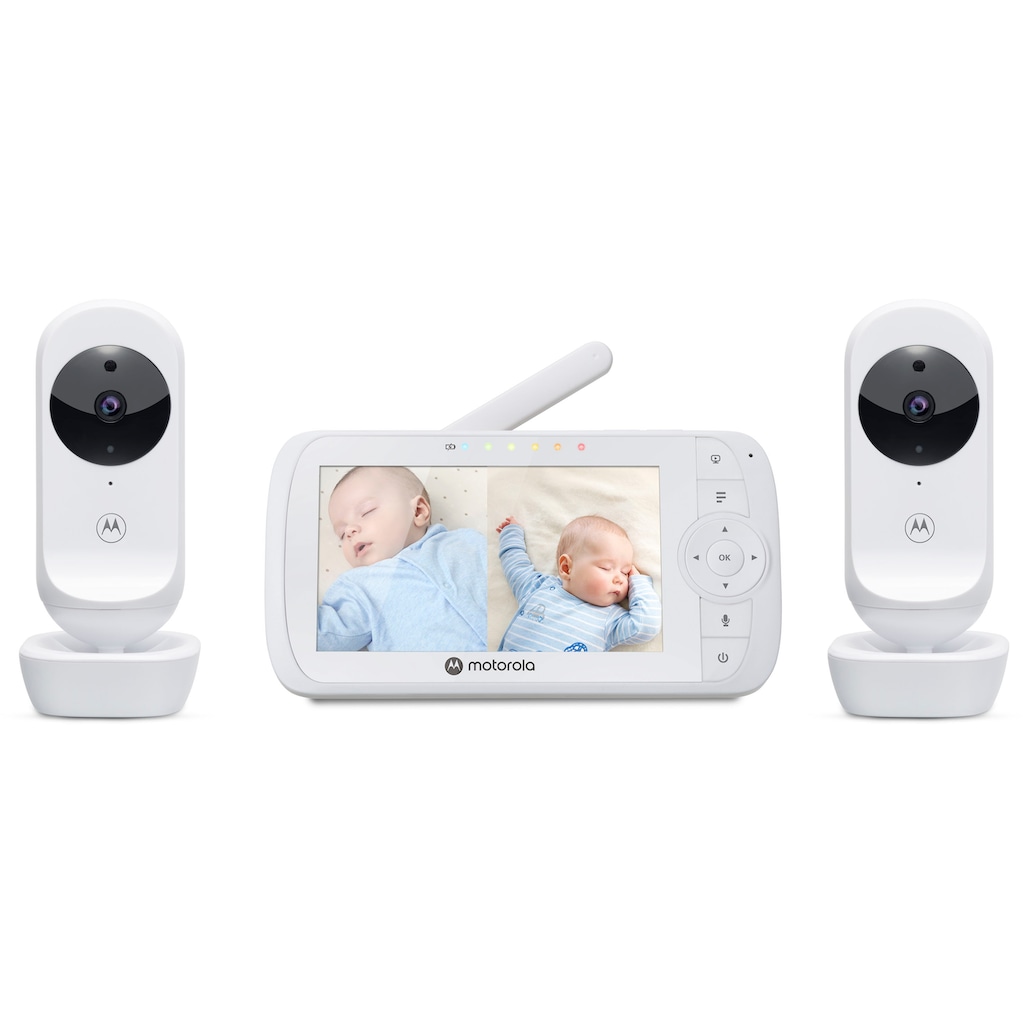 Motorola Babyphone »Video Nursery VM 35-2 Twin 2x Kameras«