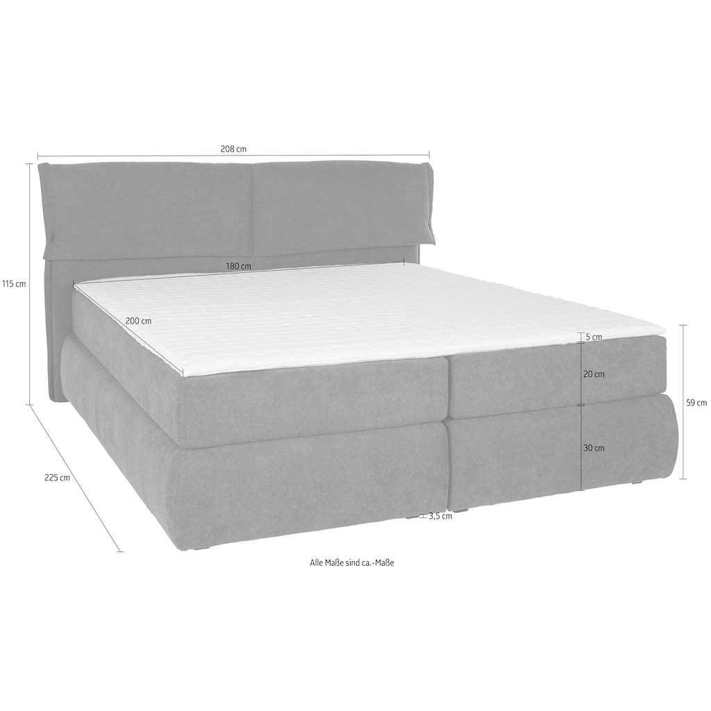 andas Boxspringbett »Jenson«