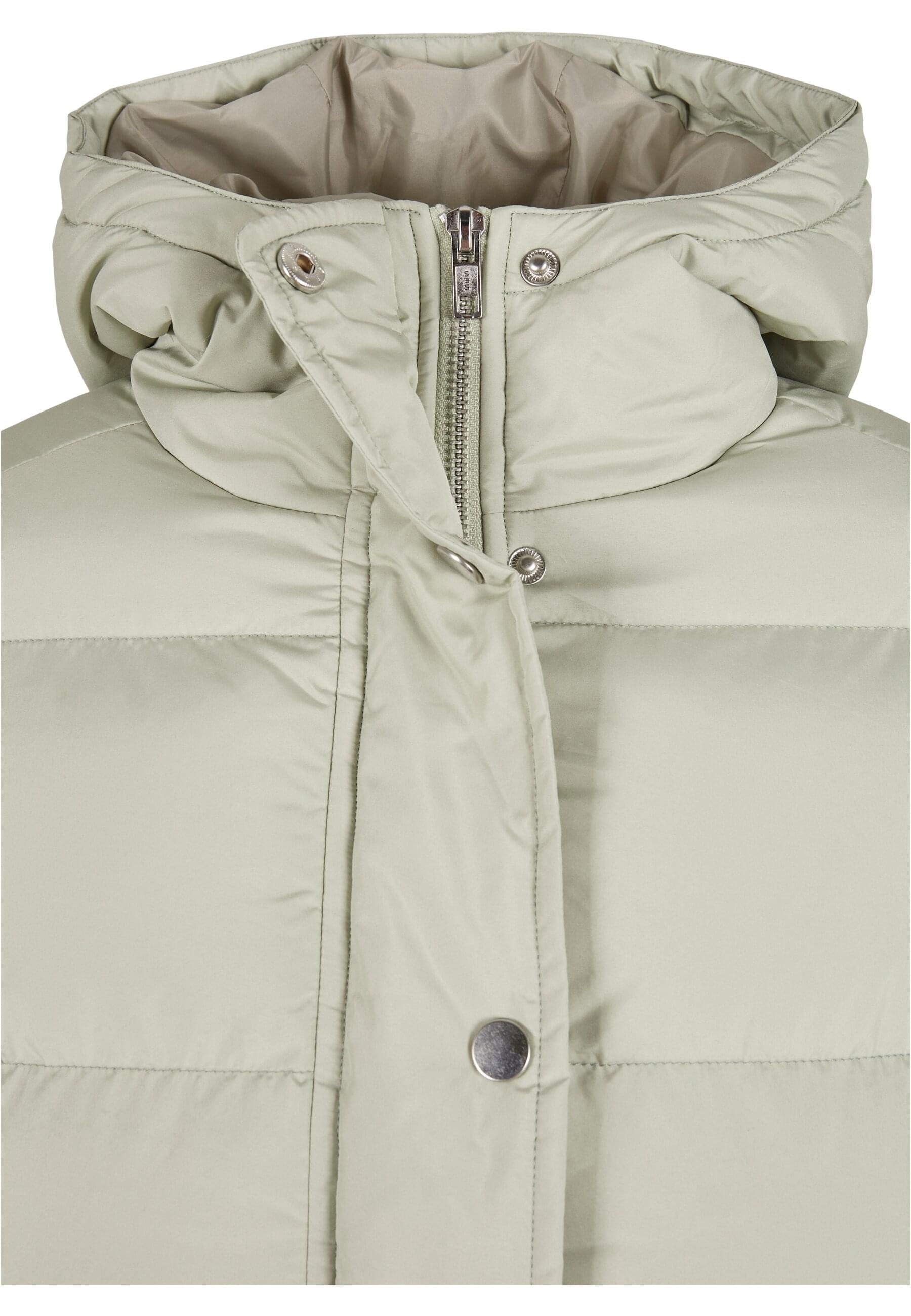 URBAN CLASSICS Winterjacke »Urban Classics Damen Ladies Hooded Puffer Jacket« 1 Stk. tlg. mit Kapuze