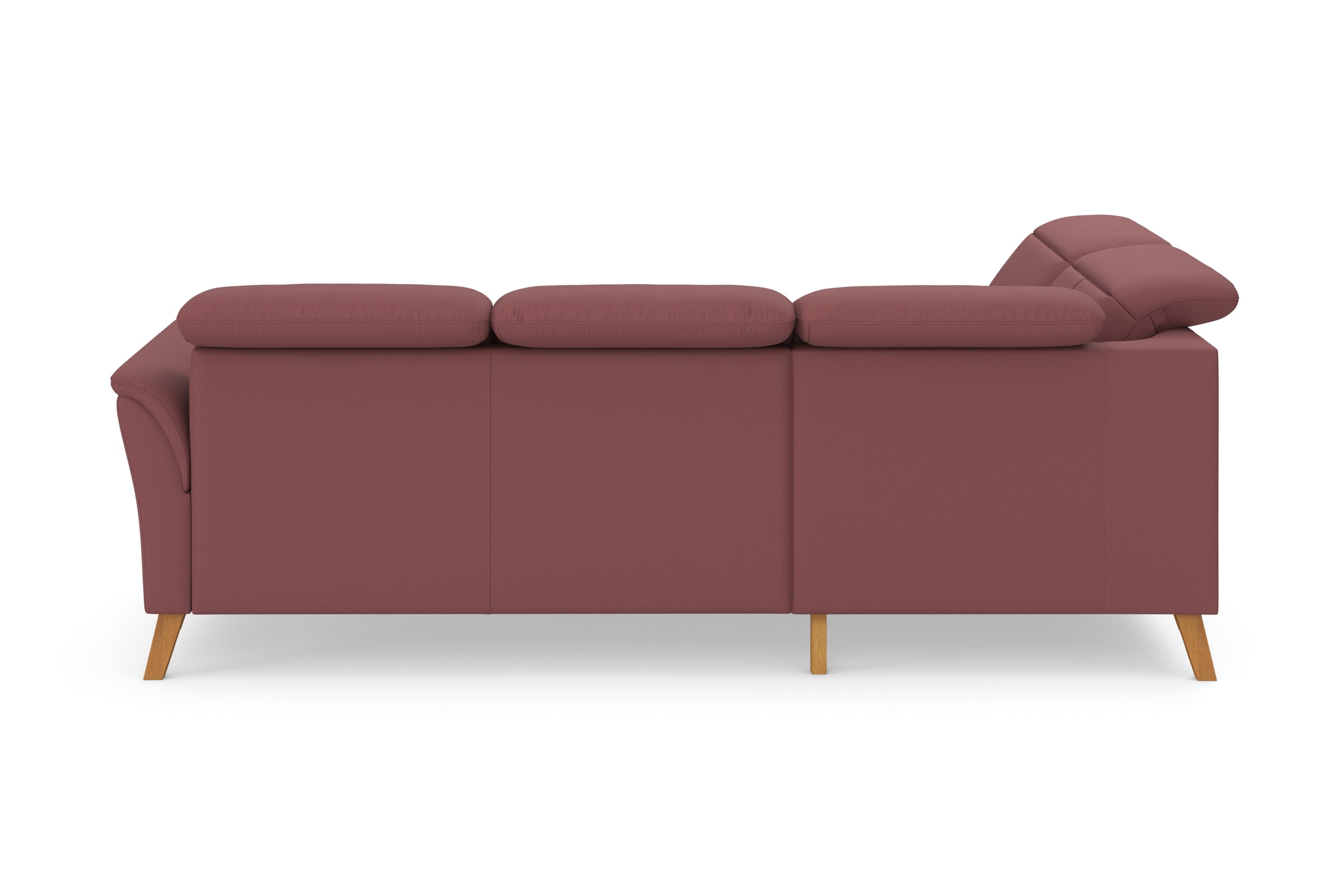 sit&more Ecksofa »Romero L-Form«, wahlweise mit oder ohne TV-Funktion, Bettfunktion, Bettkasten