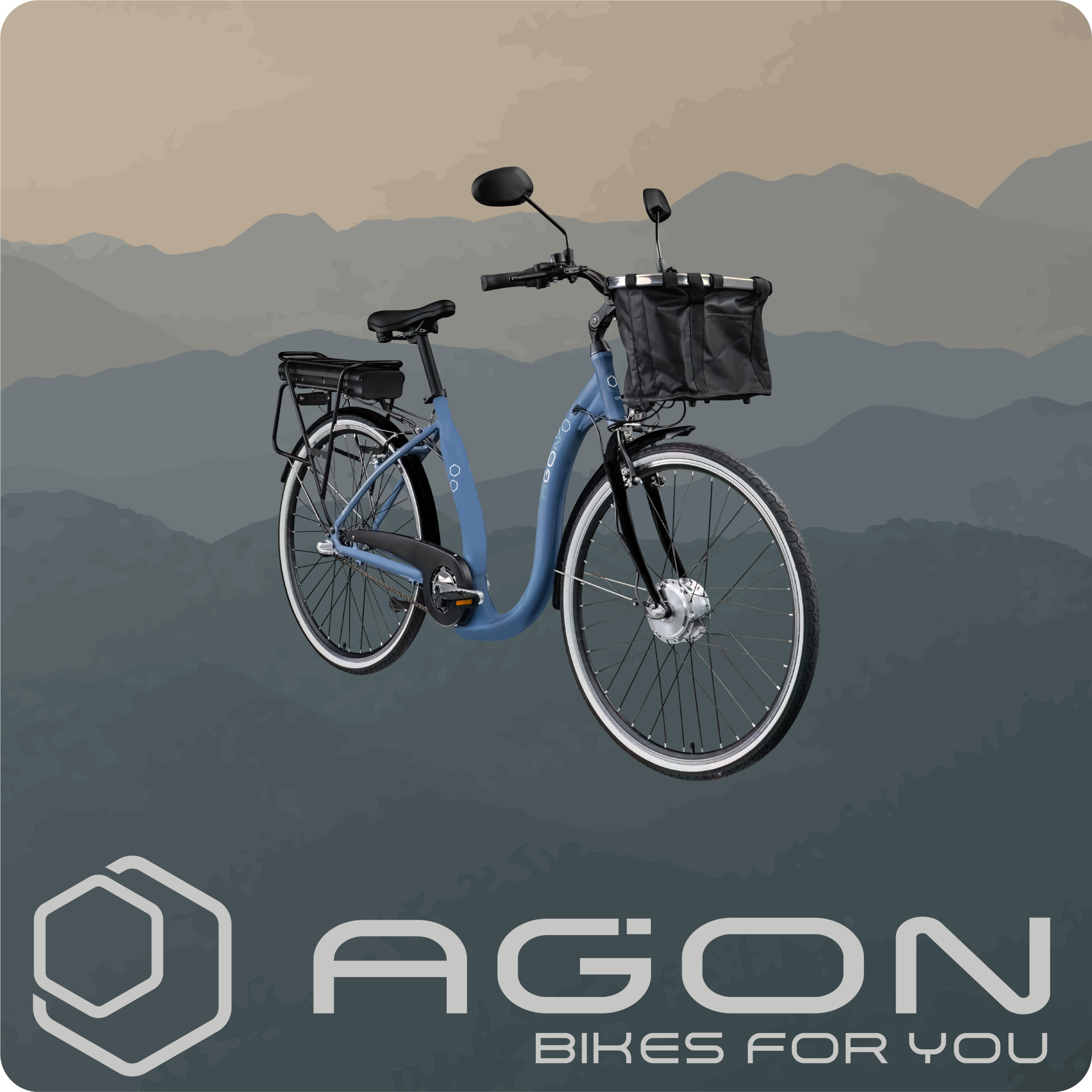 AGON »Assist« 3 Gang Nabenschaltung Frontmotor 250 W tiefer Einstieg