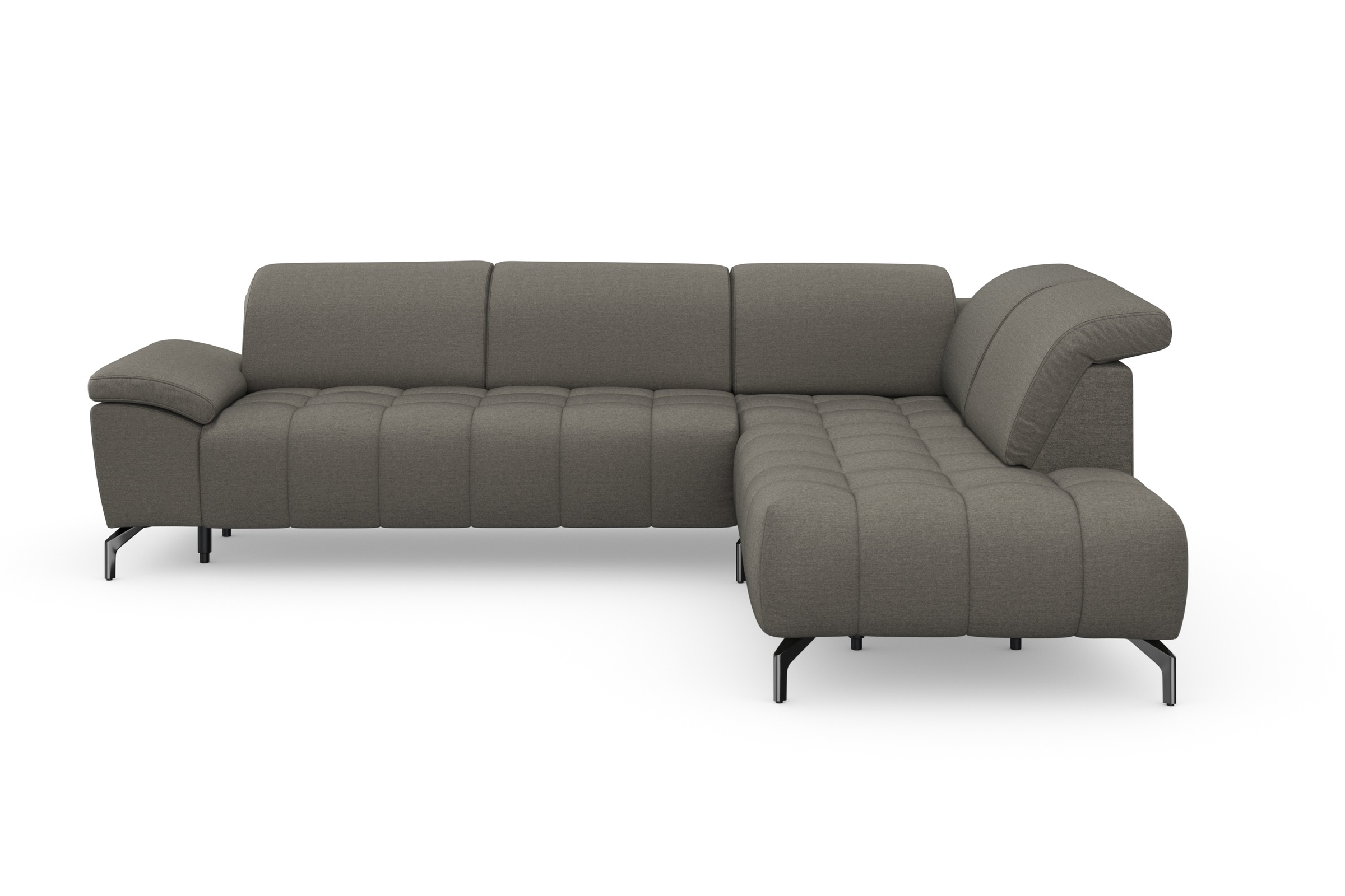 sit&more Ecksofa »Cool L-Form«, wahlweise mit Kopfteilverstellung und Vorzi günstig online kaufen