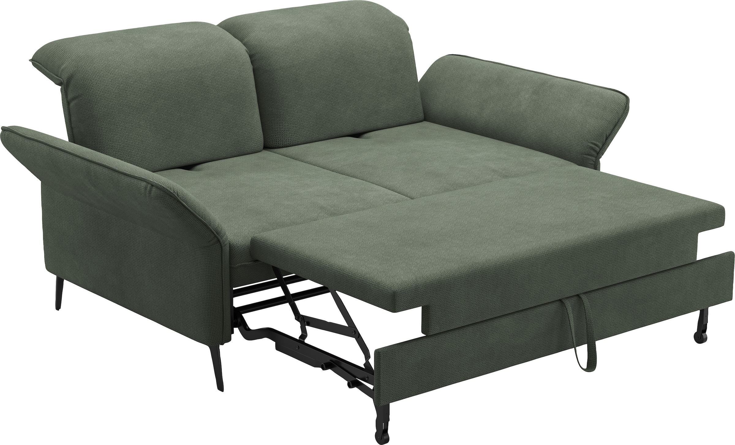 sit&more 2,5-Sitzer »Emely, inkl. Sitztiefenverstellung«, wahlweise mit Bettfunktion, Kopf- & Armteilverstellung