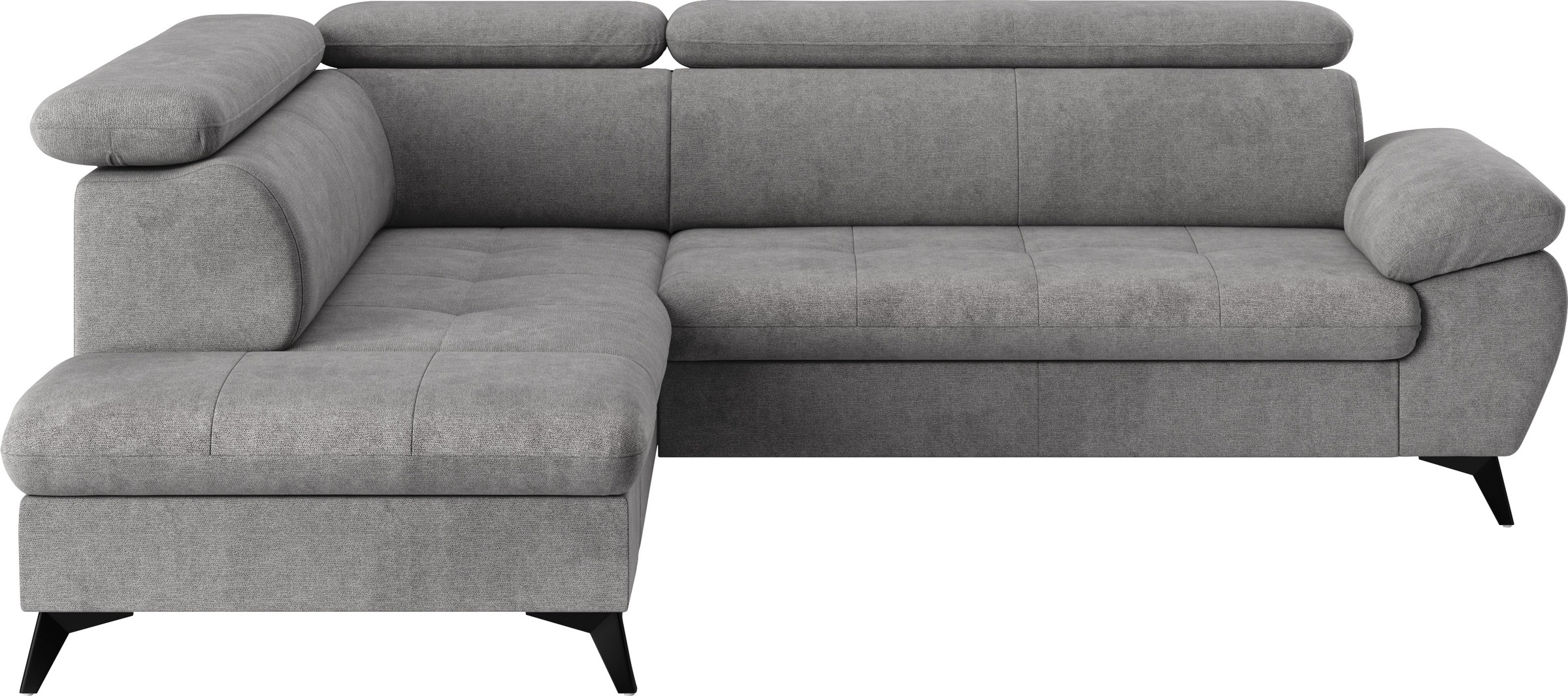 COTTA Ecksofa »Hudson L-Form«, mit Kopfteilverstellung, wahlweise mit Bettfunktion & Bettkasten