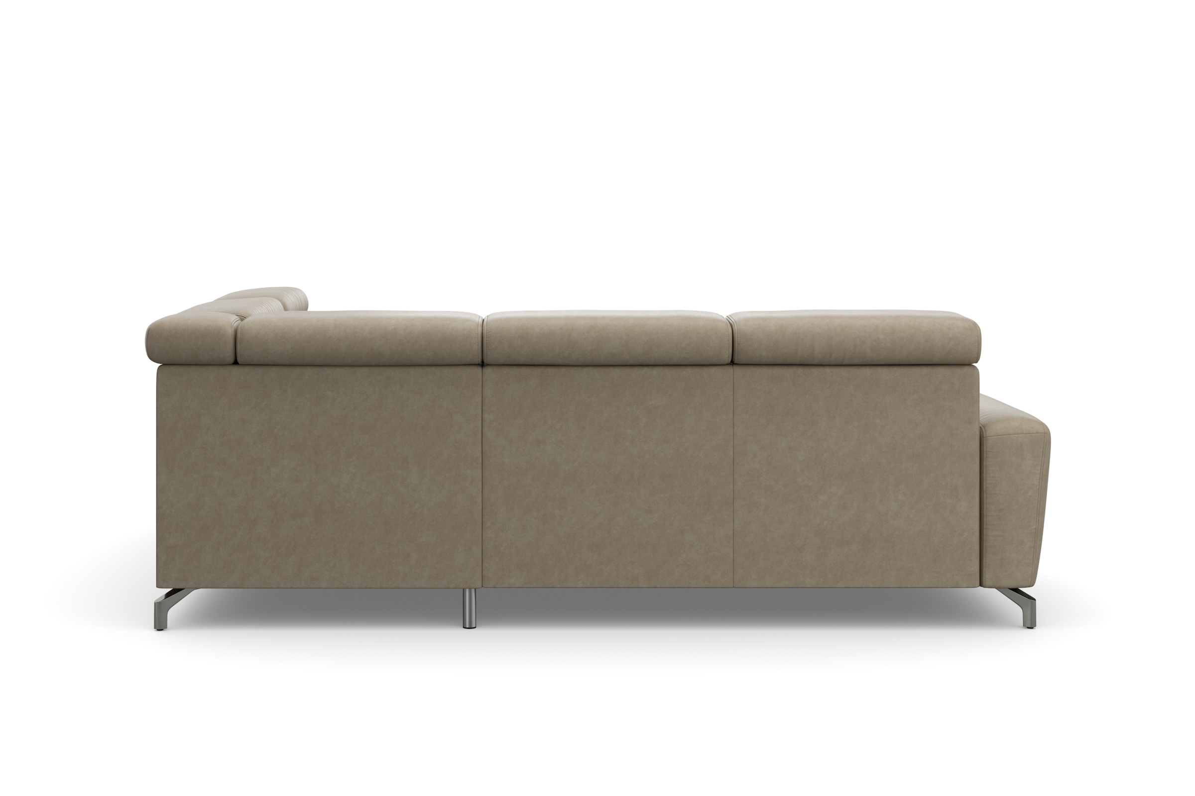 sit&more Ecksofa »Scarlett L-Form«, inklusive Kopfteilverstellung, wahlweise mit Bettfunktion, Bettkasten