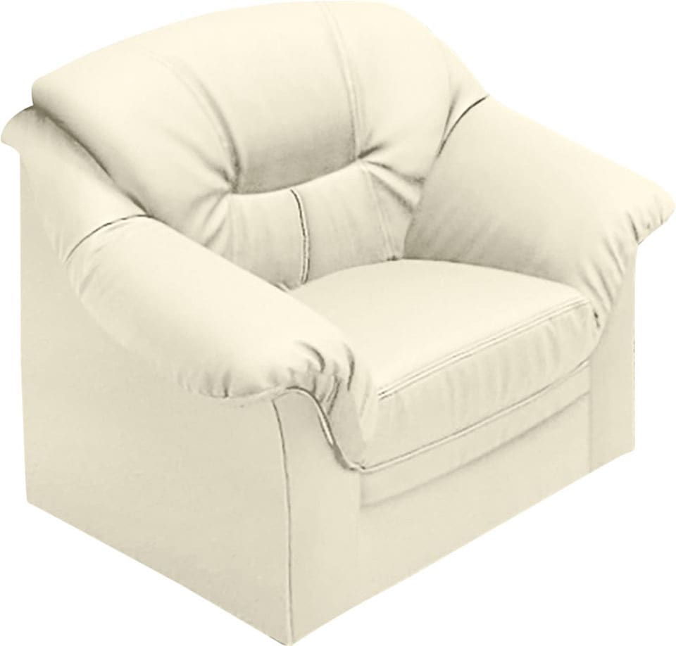 DOMO collection Sessel »Montana Kunstleder-Bezug, zeitlos und elegant« günstig online kaufen