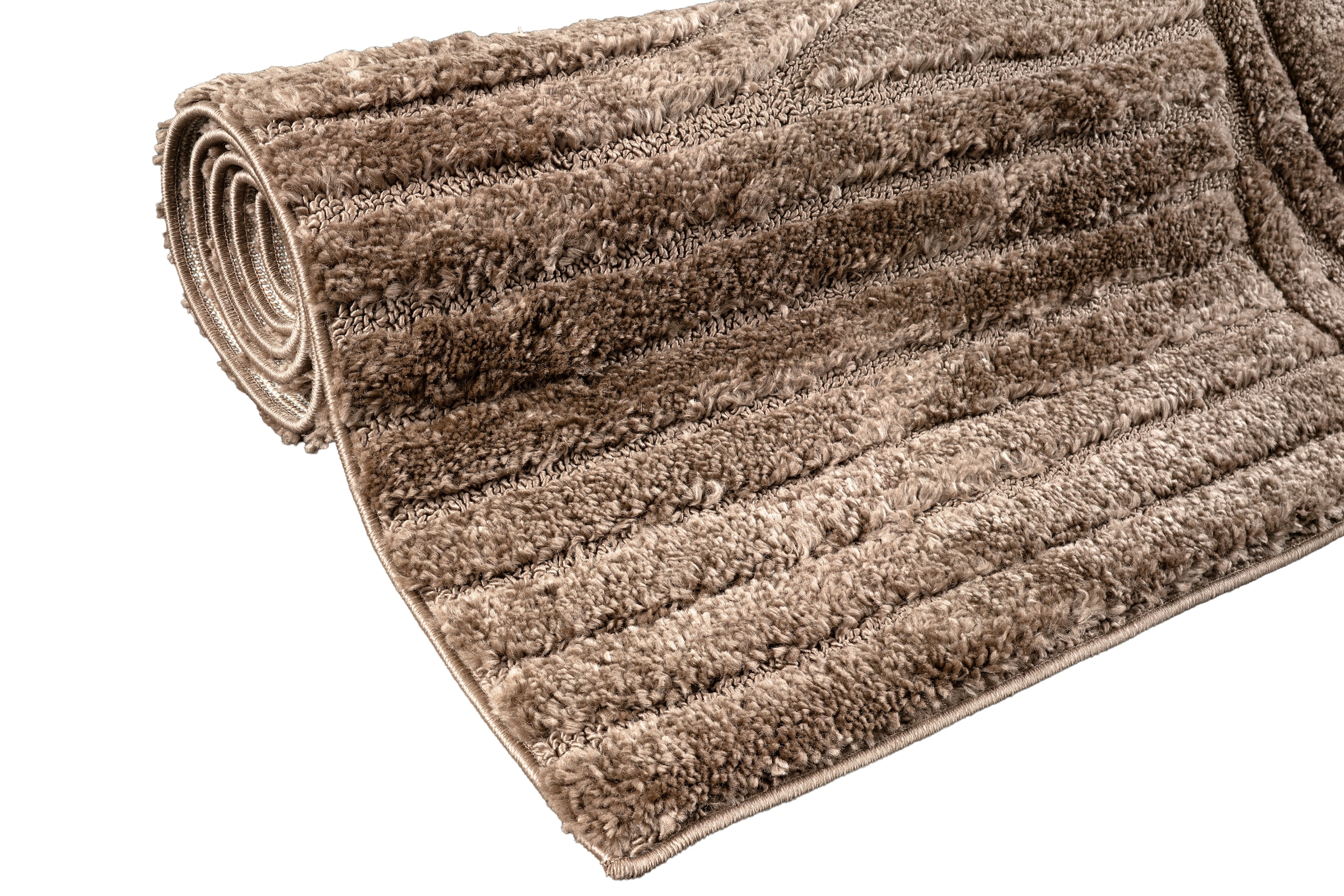 OTTO home Teppich »Jonne, Boho-Design, Scandi, Designteppich« rechteckig 20 mm Höhe Hoch-Tief, 3D Optik, skandinavischer Stil, Wohnzimmer, Schlafzimmer