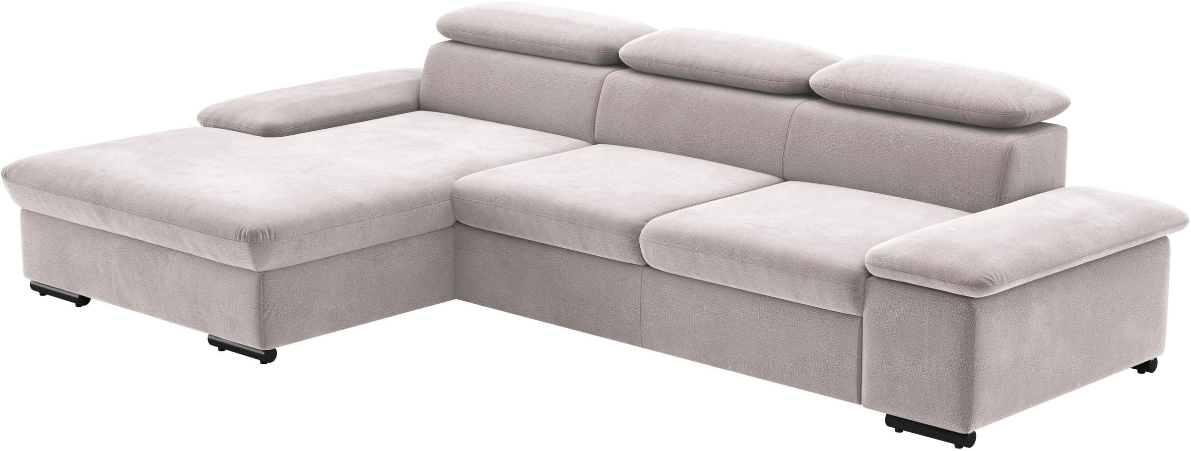 sit&more Ecksofa »Alcudia L-Form«, wahlweise mit Bettfunktion
