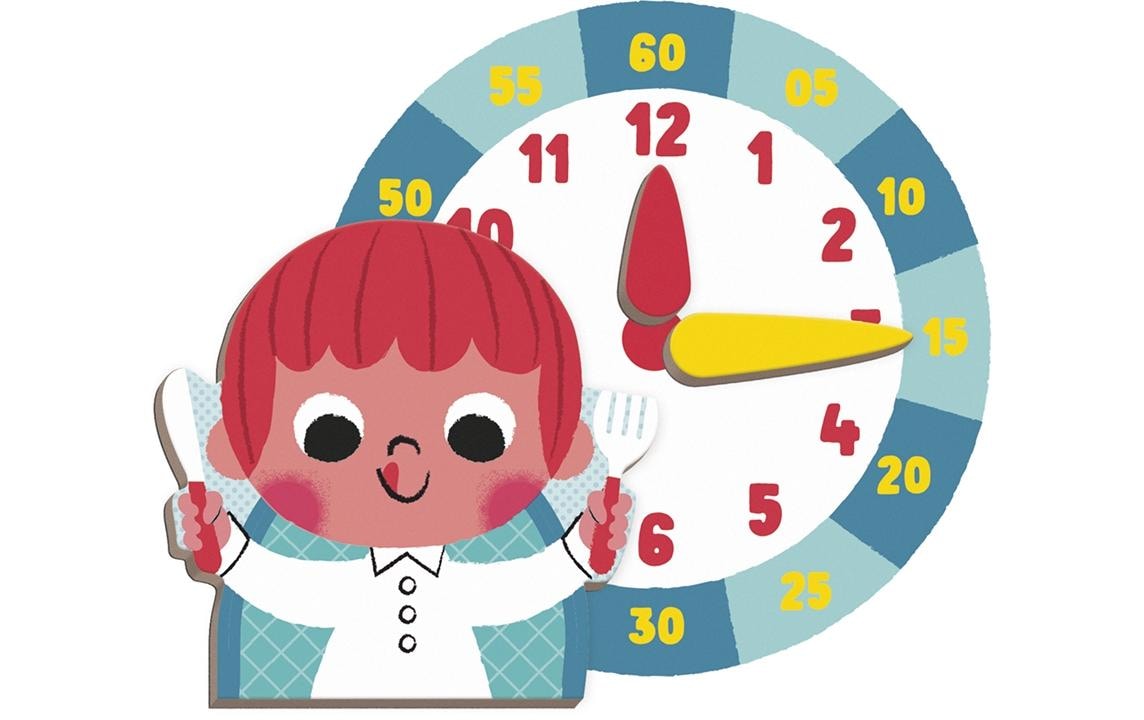 Janod Spiel »Lerne die Uhr«
