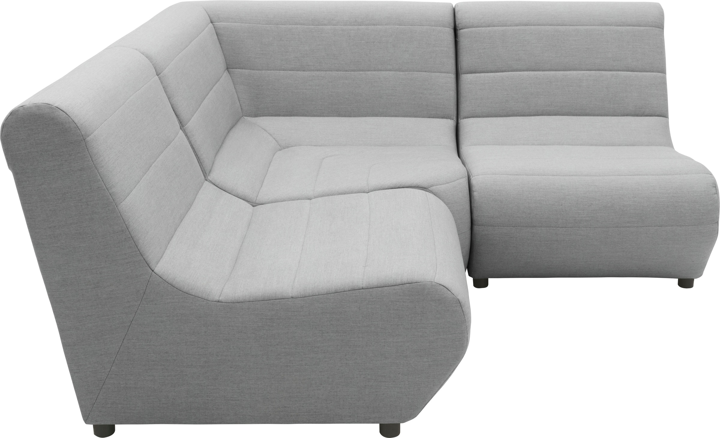 DOMO collection Ecksofa »Soleil, pflegeleichter und wetterfester Bezug« Outdoor, besonderes Design und Formgebung, individuell erweiterbar