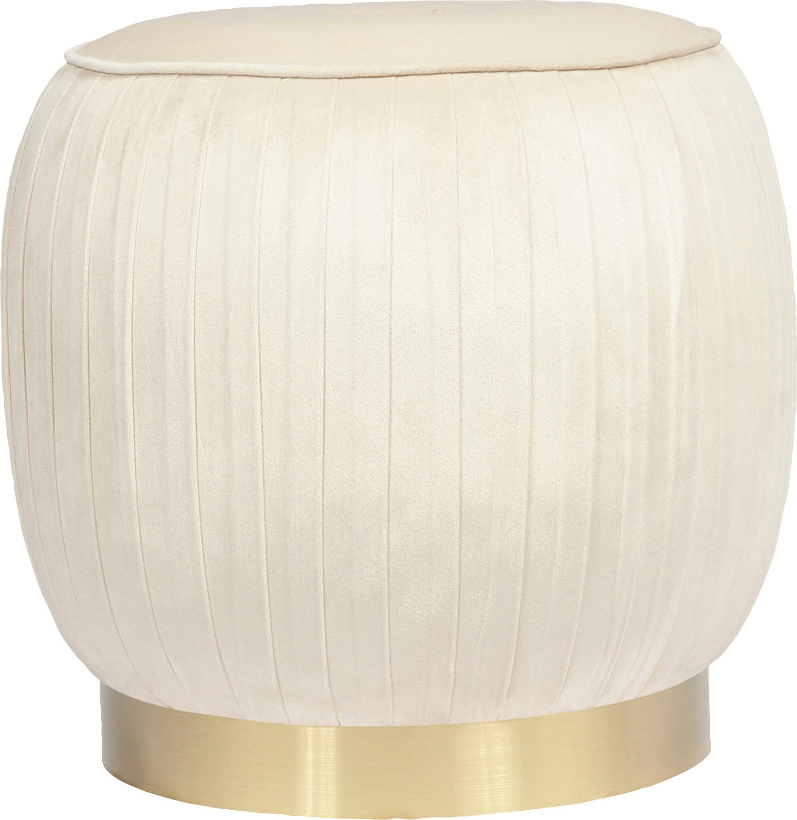Kayoom Sitzhocker »Hocker Lilje, Edler Touch durch goldenen Sockel,Hochwert günstig online kaufen