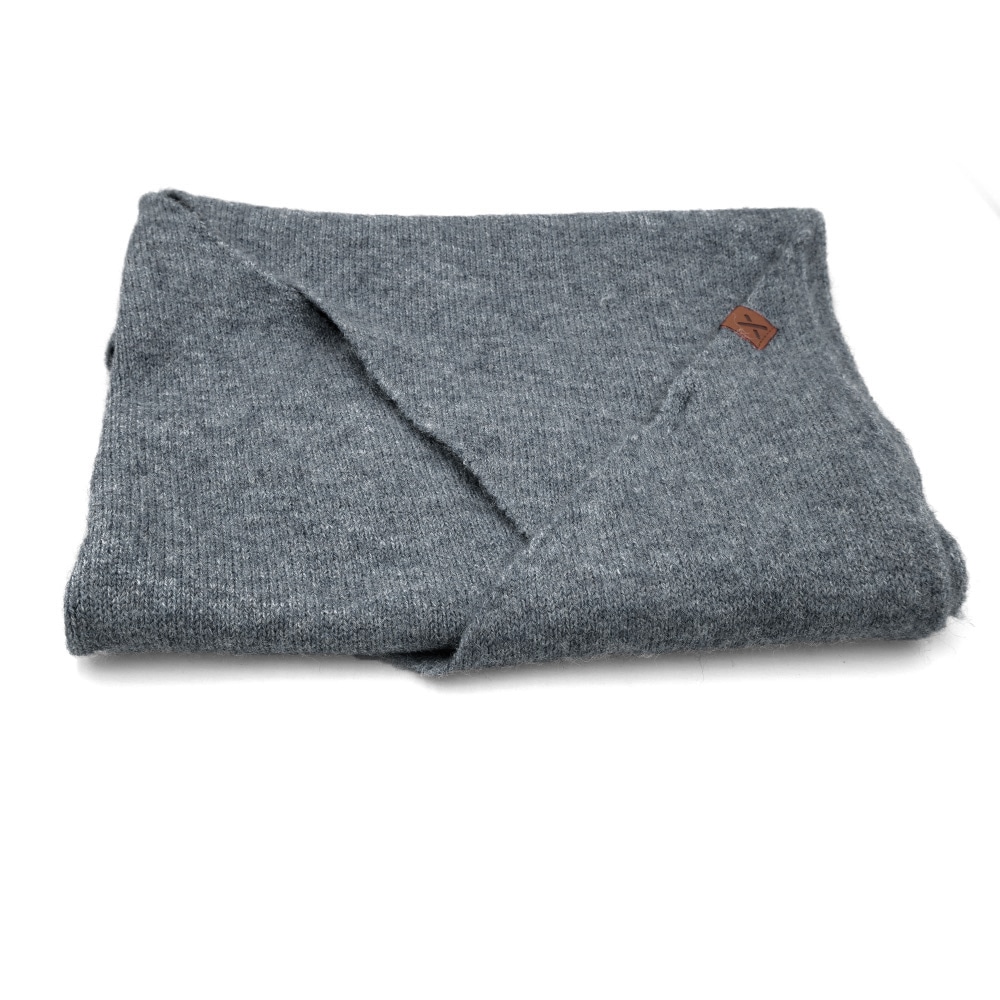 MAXIMO Dreieckstuch Feinstrick, weiches Material, meliert, basic, bequem