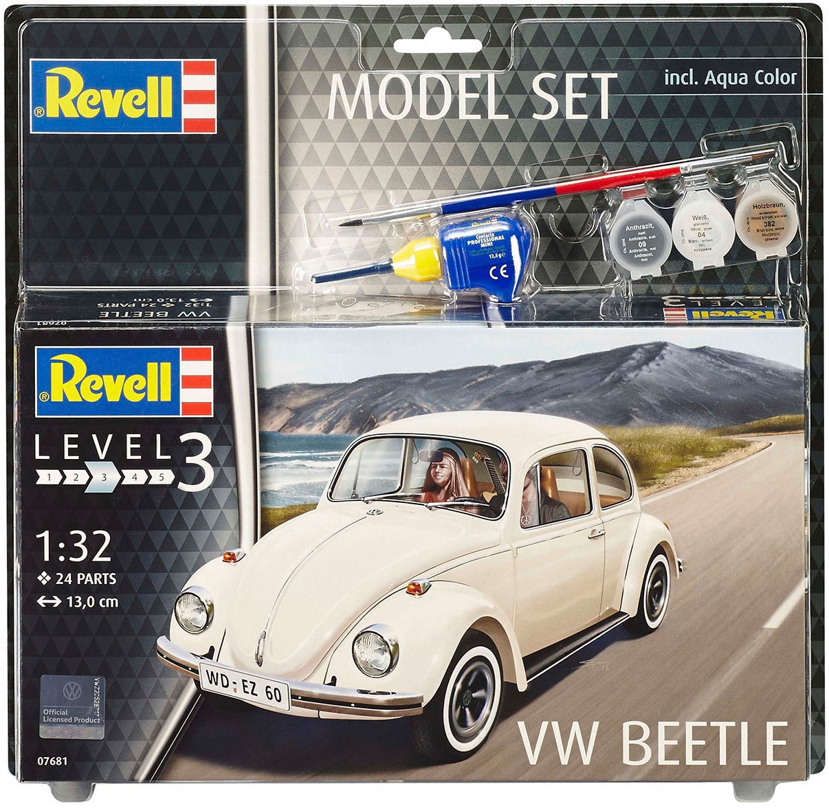 Revell® Modellbausatz »Volkswagen VW Käfer«, 1:32, Made in Europe