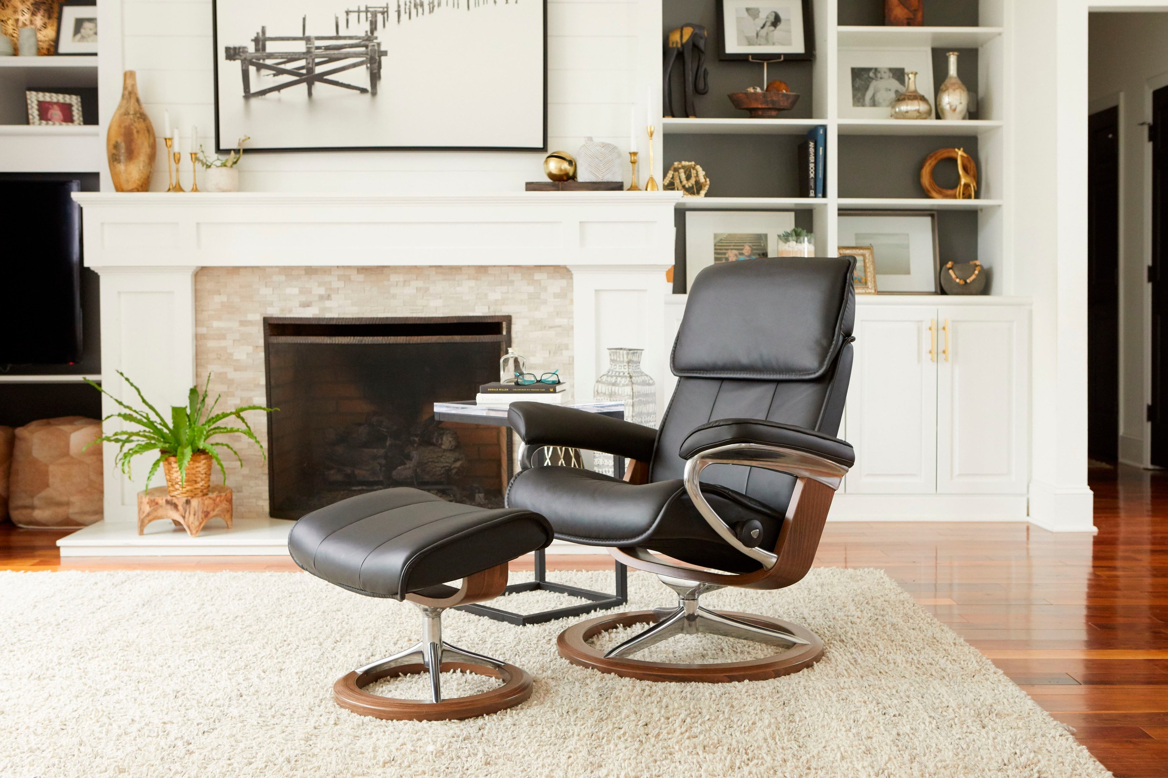 Stressless "Admiral" mit Signature Base, Größe M & L, Gestell Braun günstig online kaufen