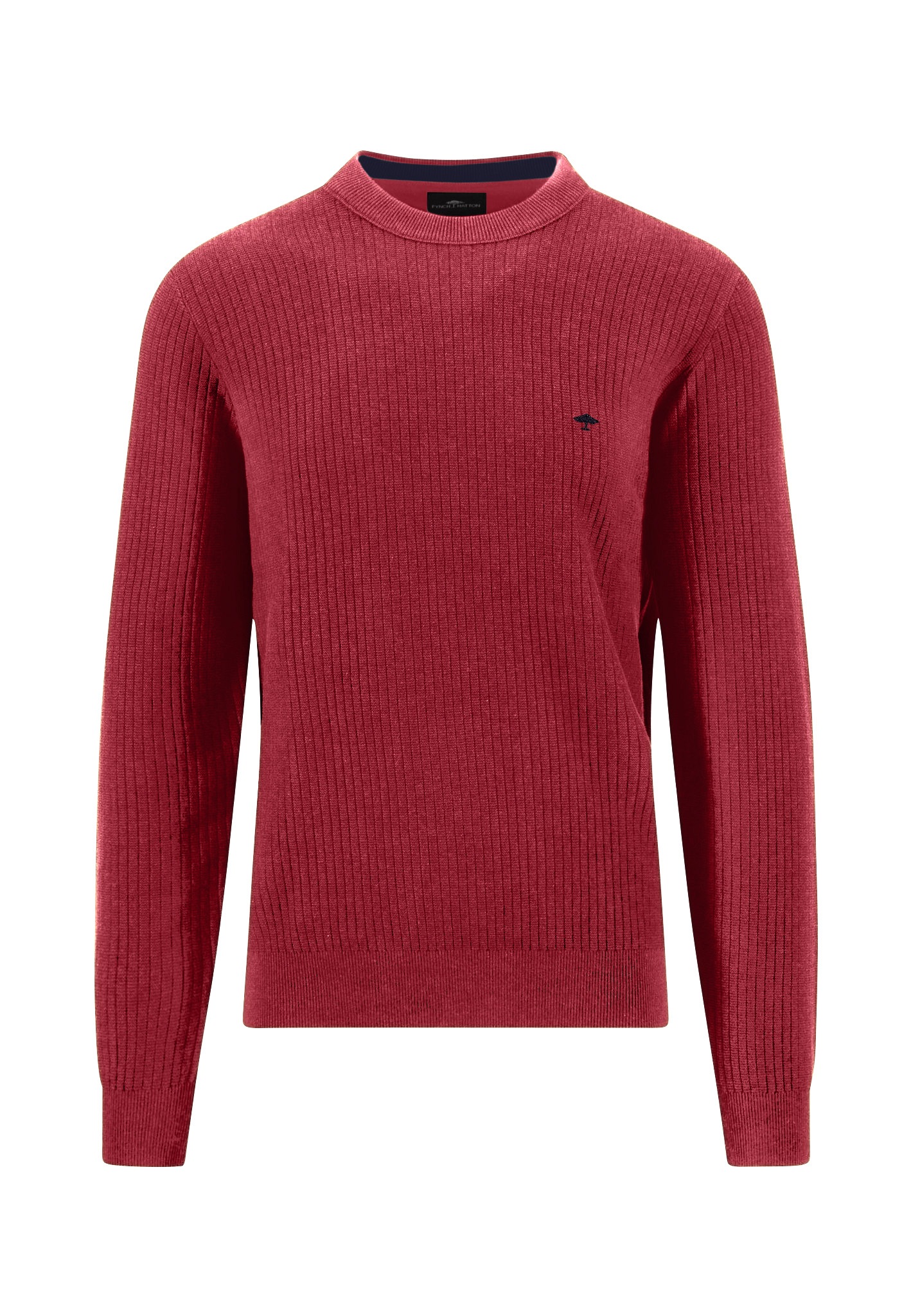 FYNCH-HATTON Strickpullover mit Logo-Stickerei