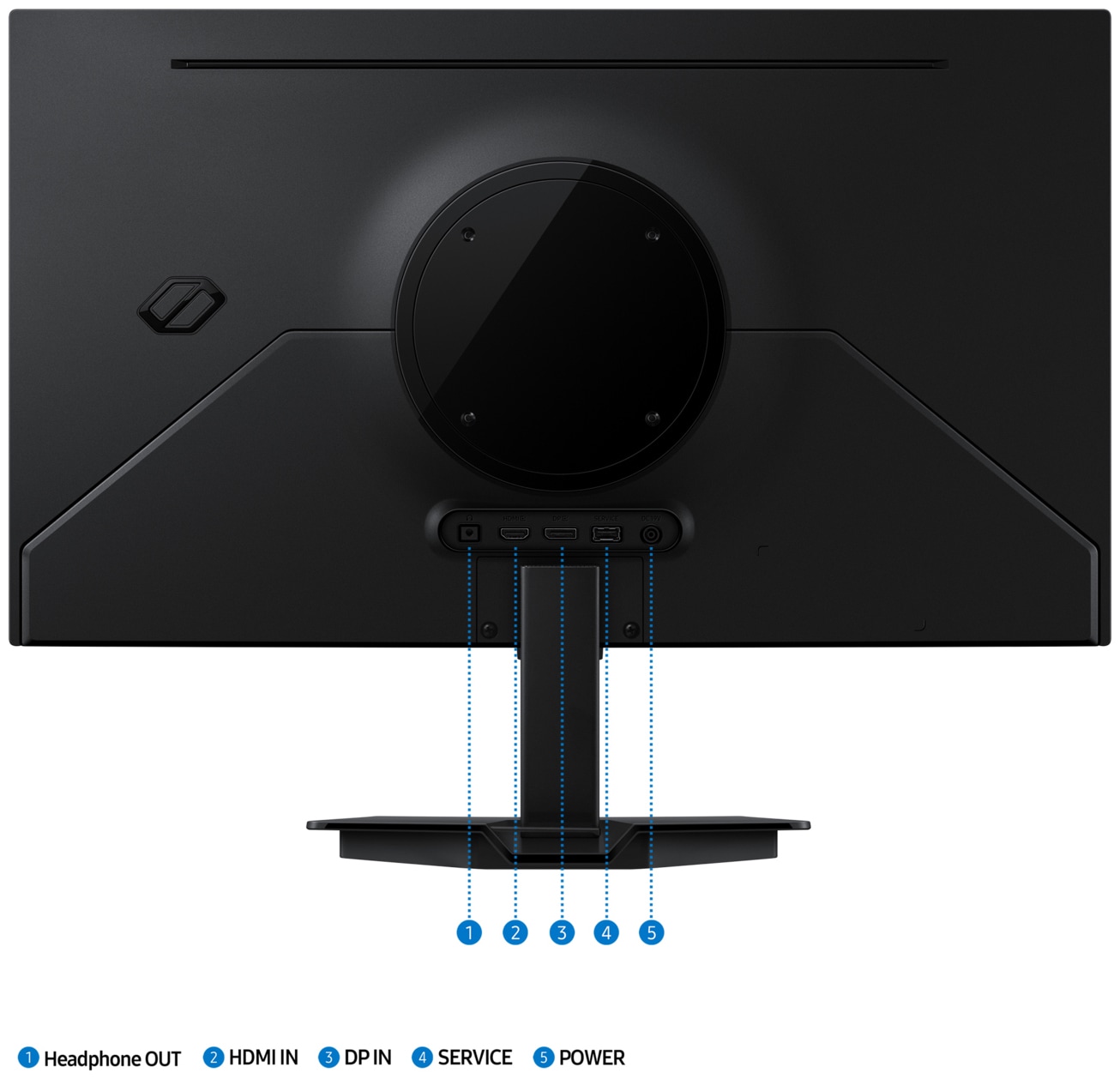 Samsung Gaming-Monitor »S27FG506SU« 67 cm/27 ″  2560 x 1440 px QHD 0,03 Reaktionszeit 180 Hz