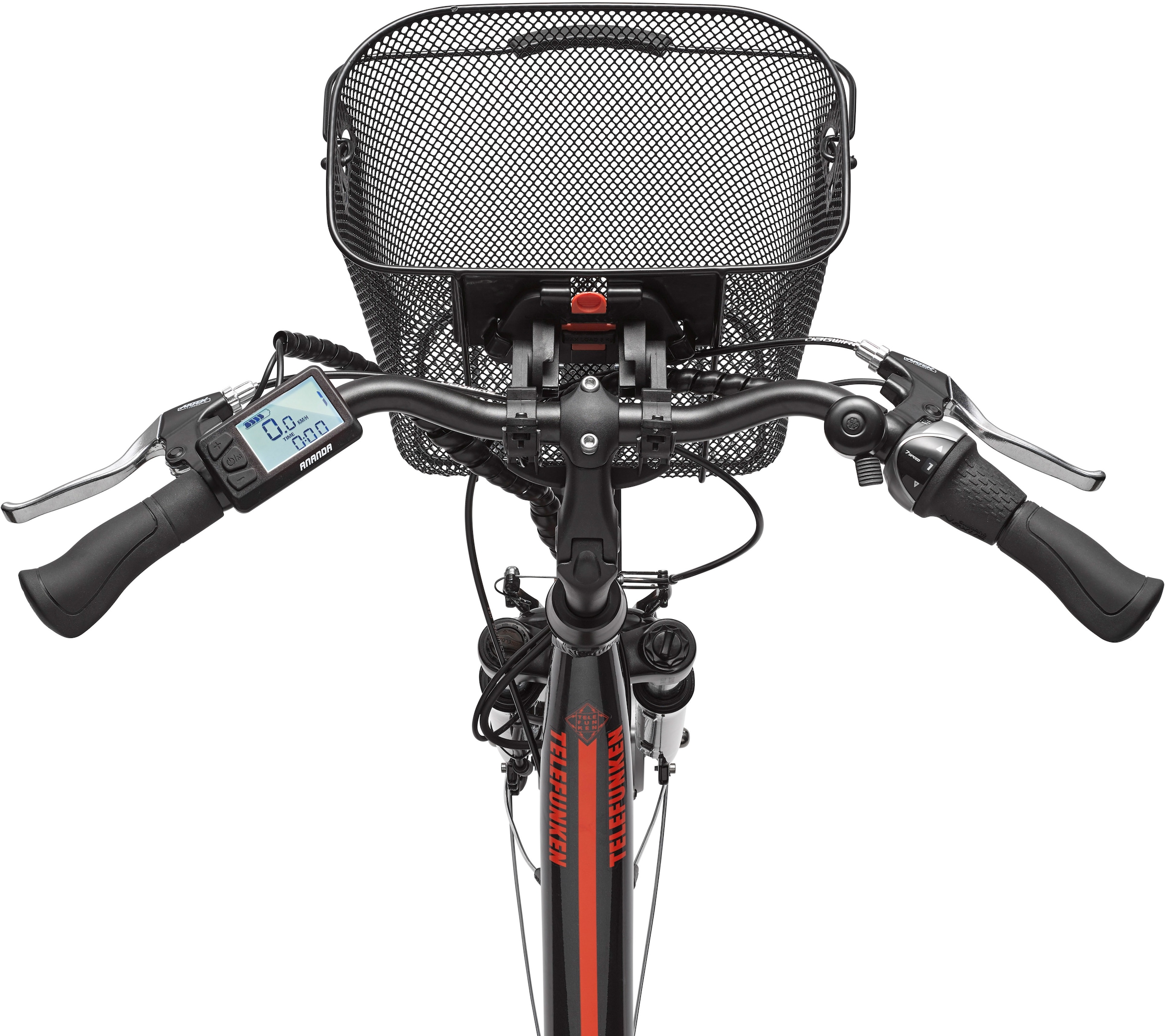 Telefunken E-Bike »Multitalent RC657«, 7 Gang, Shimano, Nexus, Frontmotor 250 W, Pedelec, Elektrofahrrad für Damen u. Herren