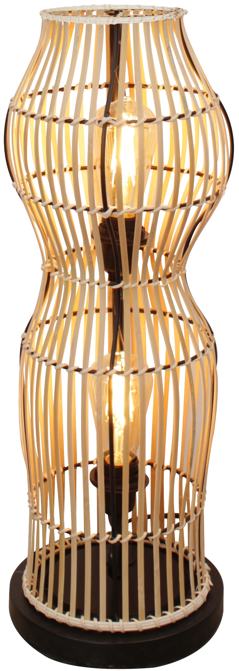 ECO-LIGHT Stehlampe »Bamboo«, 2 flammig, Leuchtmittel E27   ohne Leuchtmitt günstig online kaufen