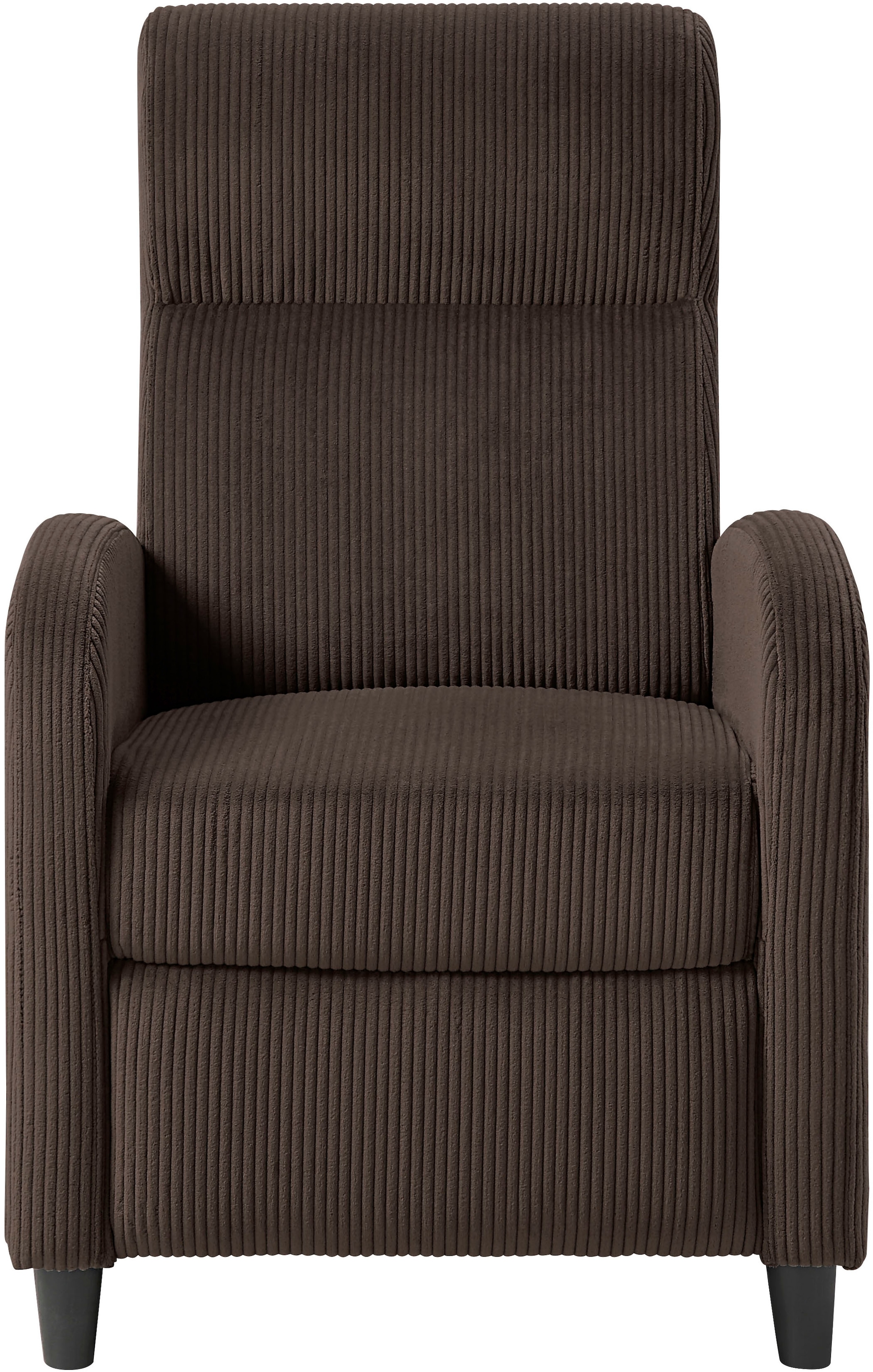 ATLANTIC home collection Relaxsessel »Tom«, mit Relaxfunktion, inklusive seitlicher Tasche