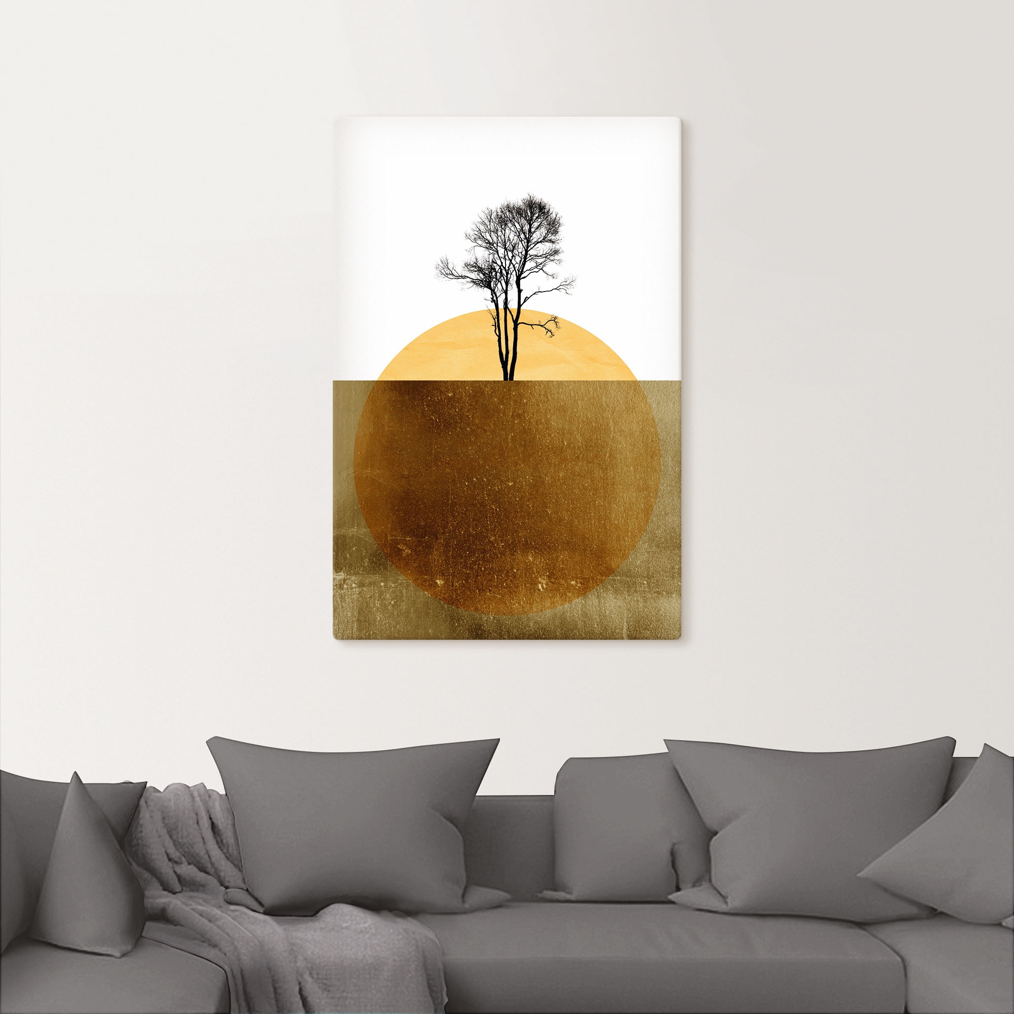 Artland Wandbild »Goldener Ozean«, Meer Bilder, (1 St.), als Alubild, Outdoorbild, Leinwandbild, Poster in verschied. Größen