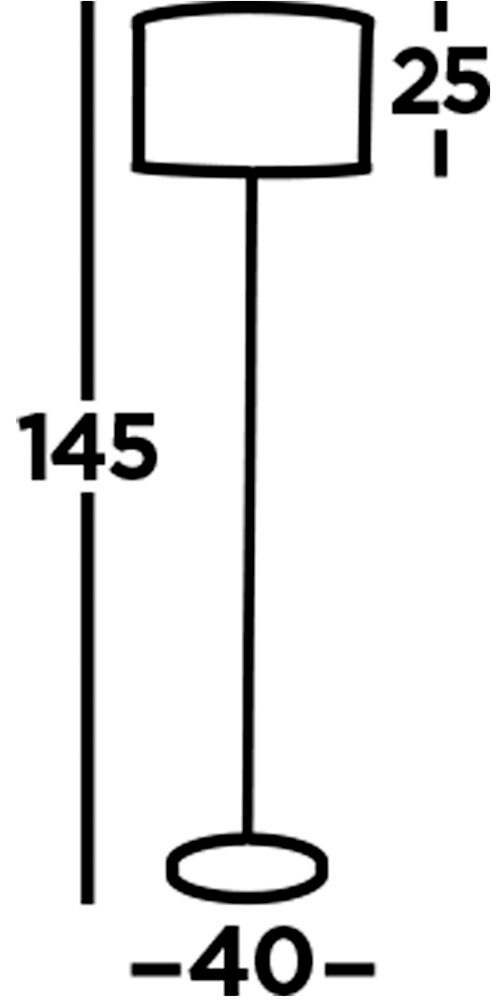 Searchlight Stehlampe »Fishnet 2LT Floor Lamp« E27 1 Stk.