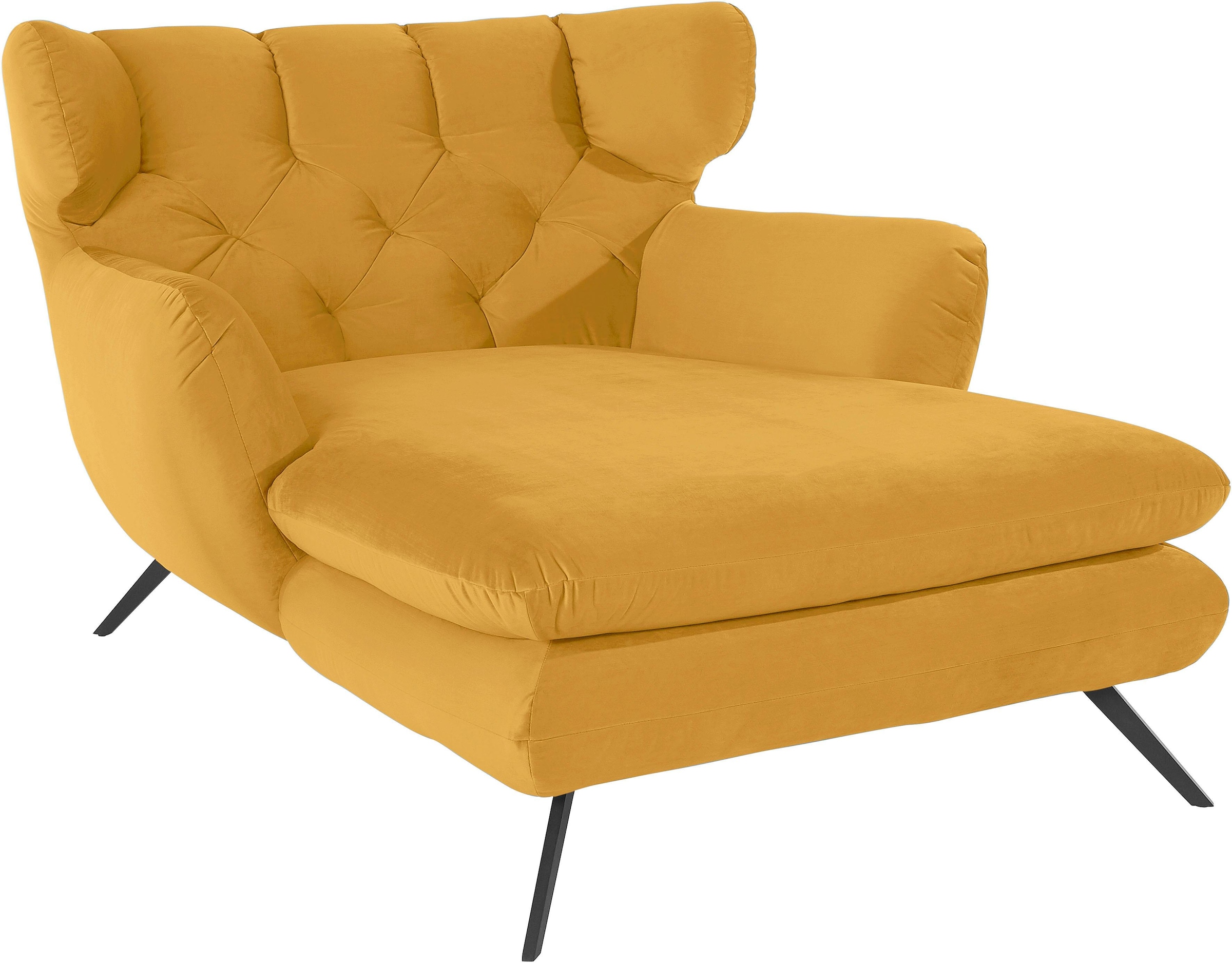 3C Candy Loveseat »Beatrice Loungesessel«, mit Knopfheftung im Rücken, Fern günstig online kaufen