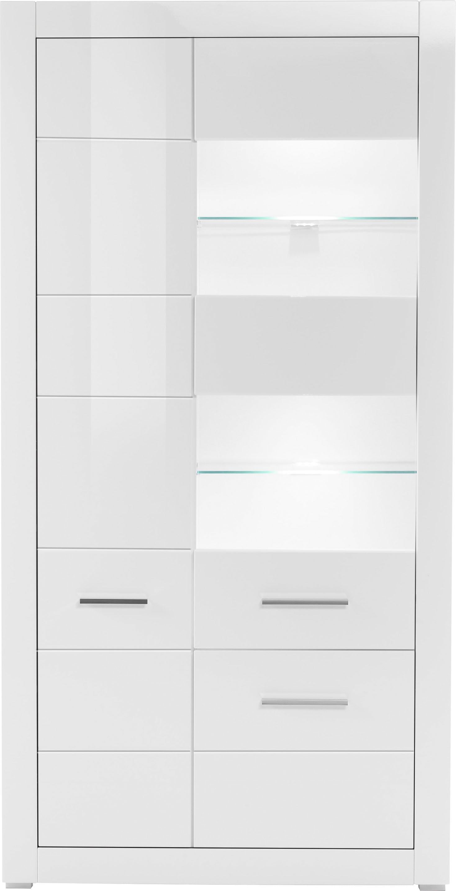 INOSIGN Vitrine »BIANCO«, Höhe 198 cm auf Raten bestellen